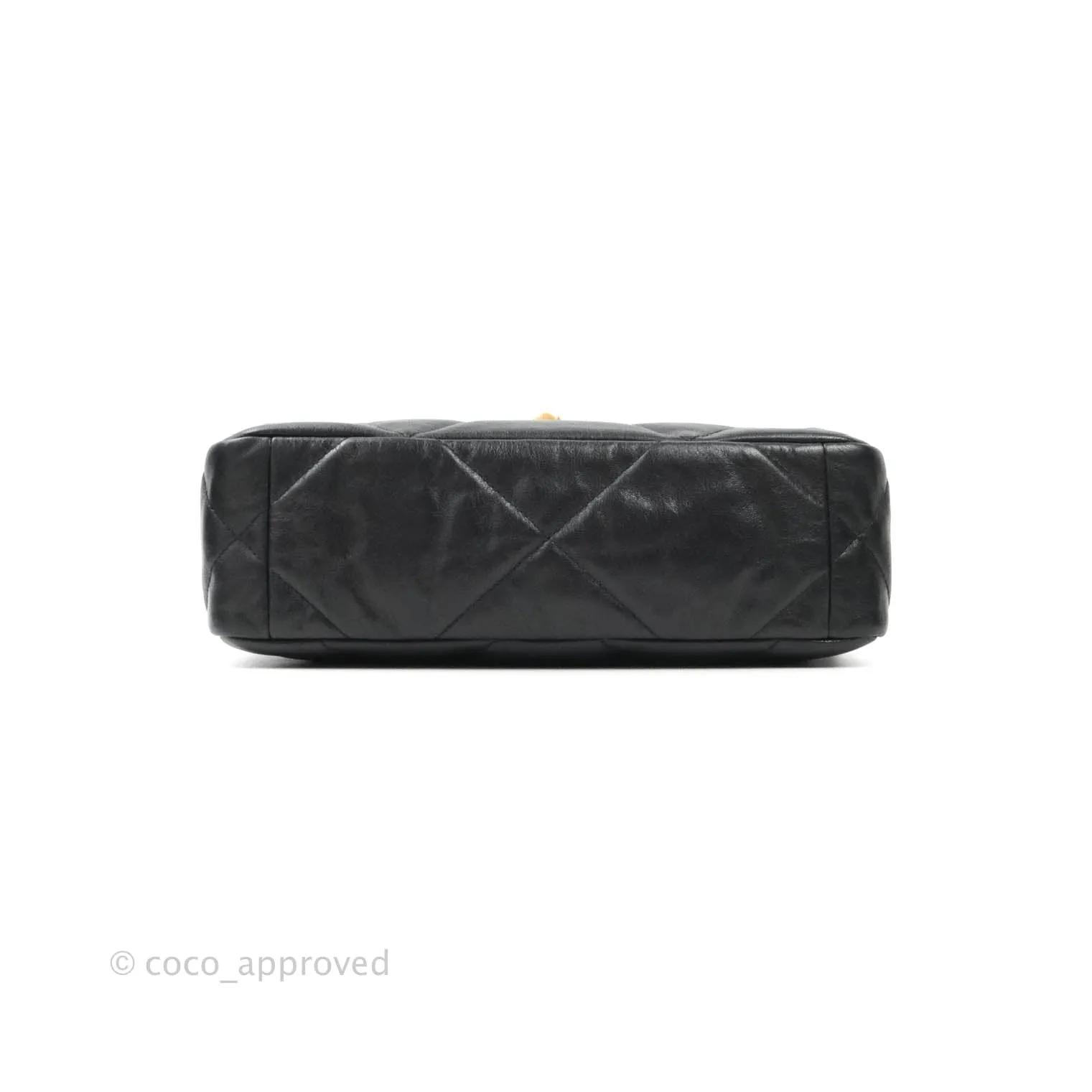 Chanel 19 Small Black Goatskin Mixed Hardware