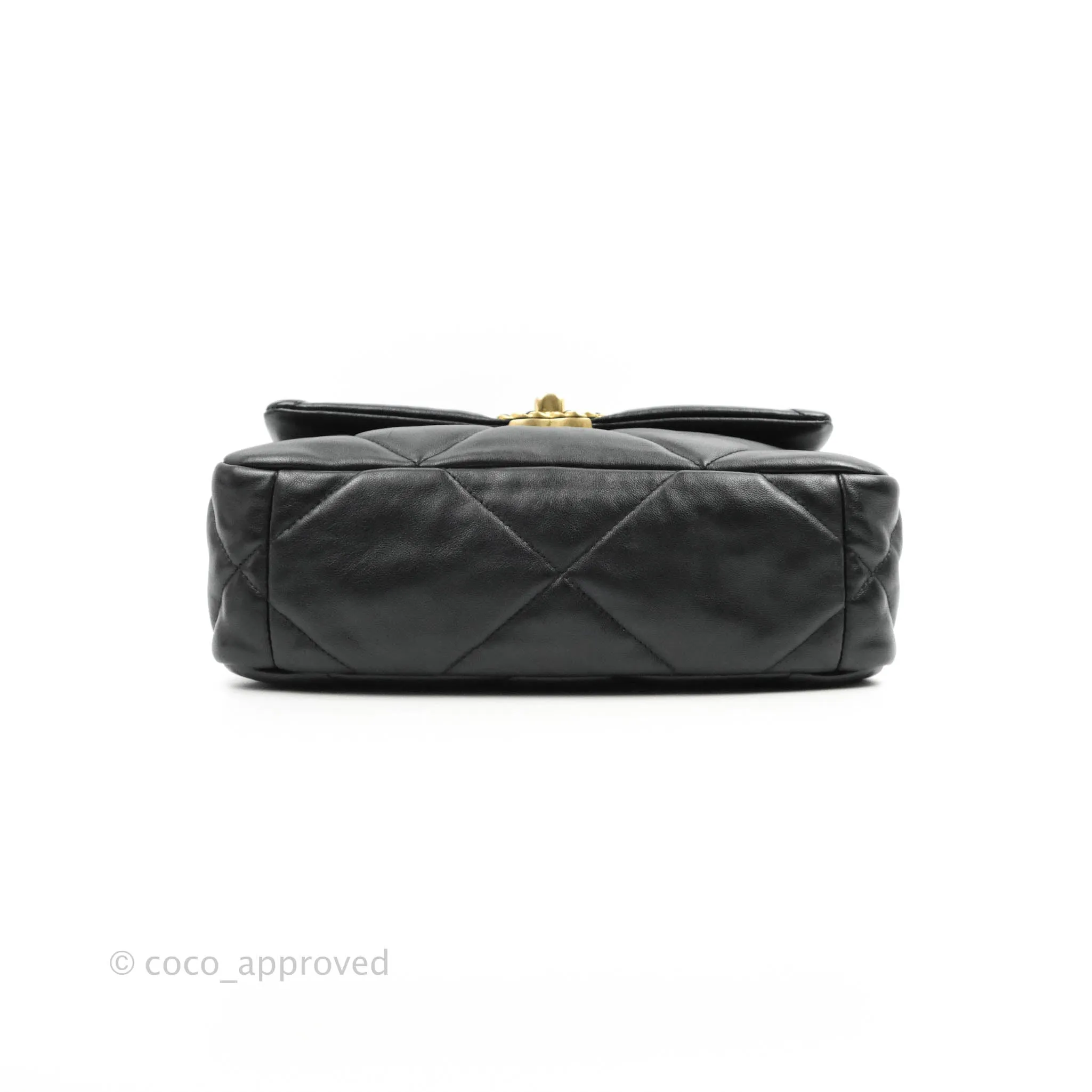 Chanel 19 Small Black Lambskin Mixed Hardware