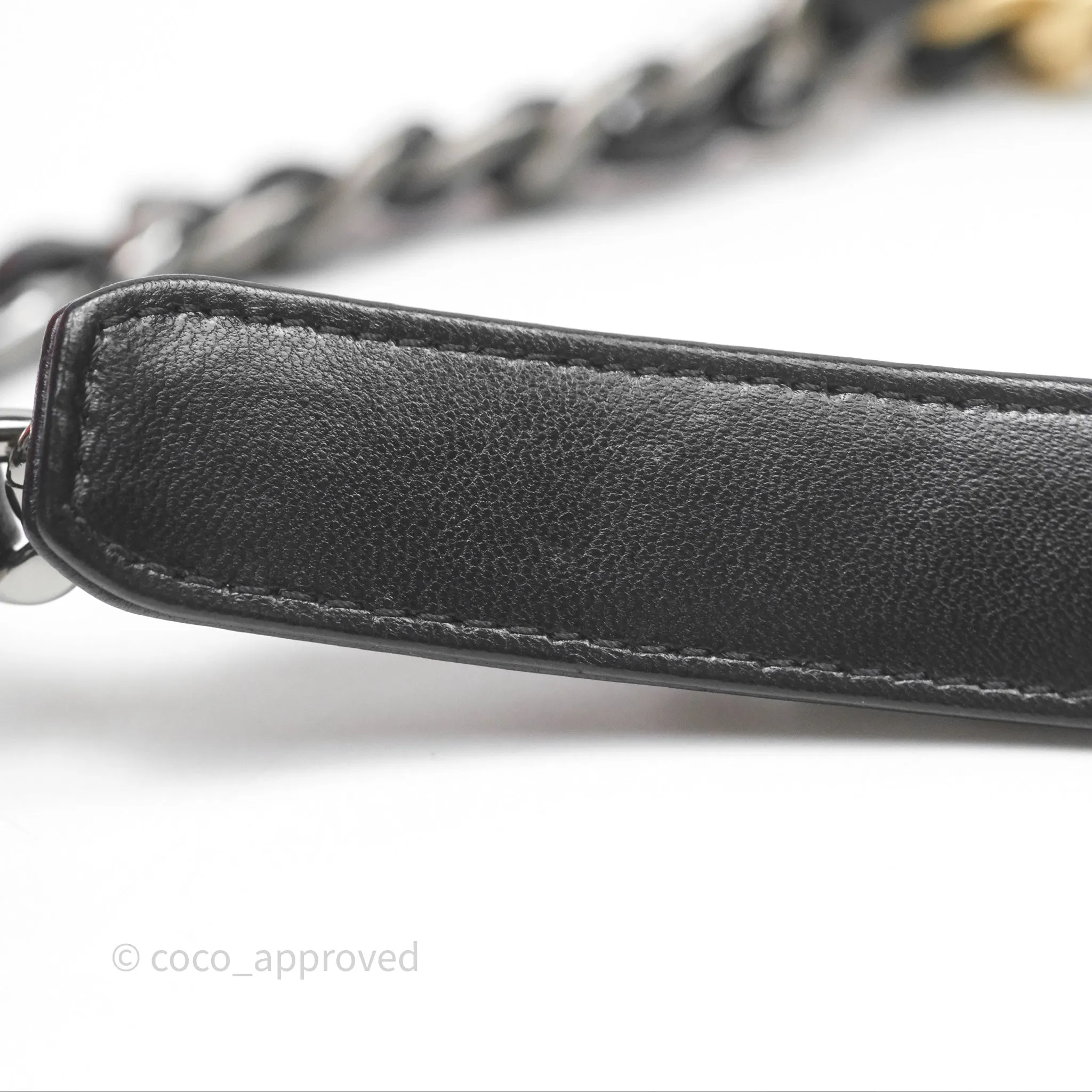 Chanel 19 Small Black Mixed Hardware