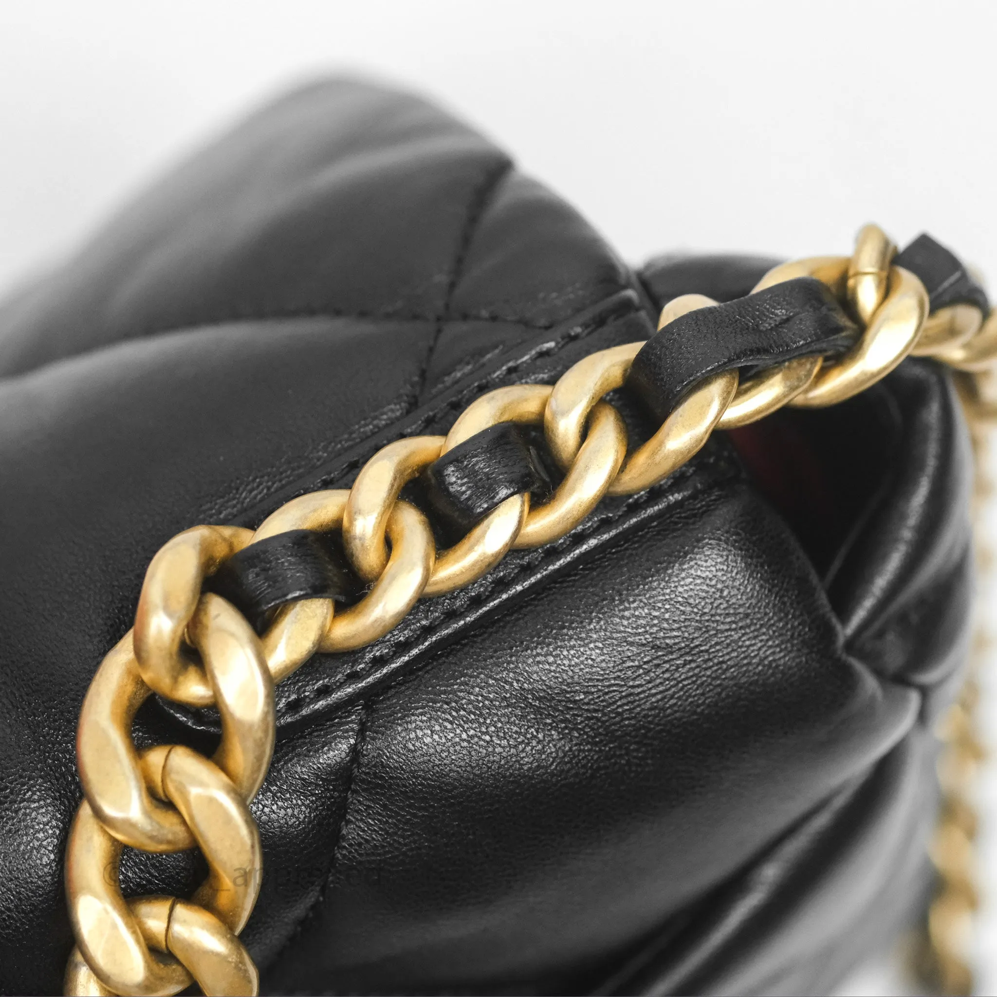Chanel 19 Small Black Mixed Hardware