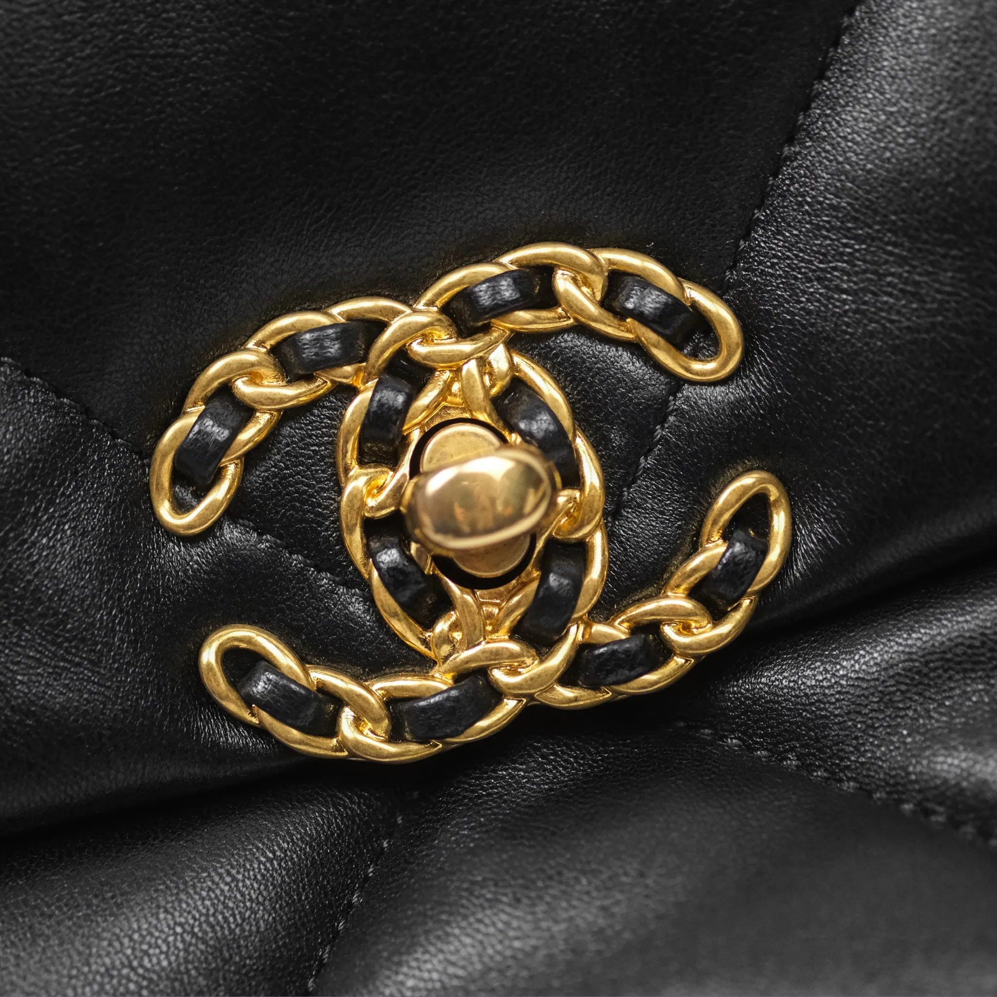 Chanel 19 Small Black Mixed Hardware