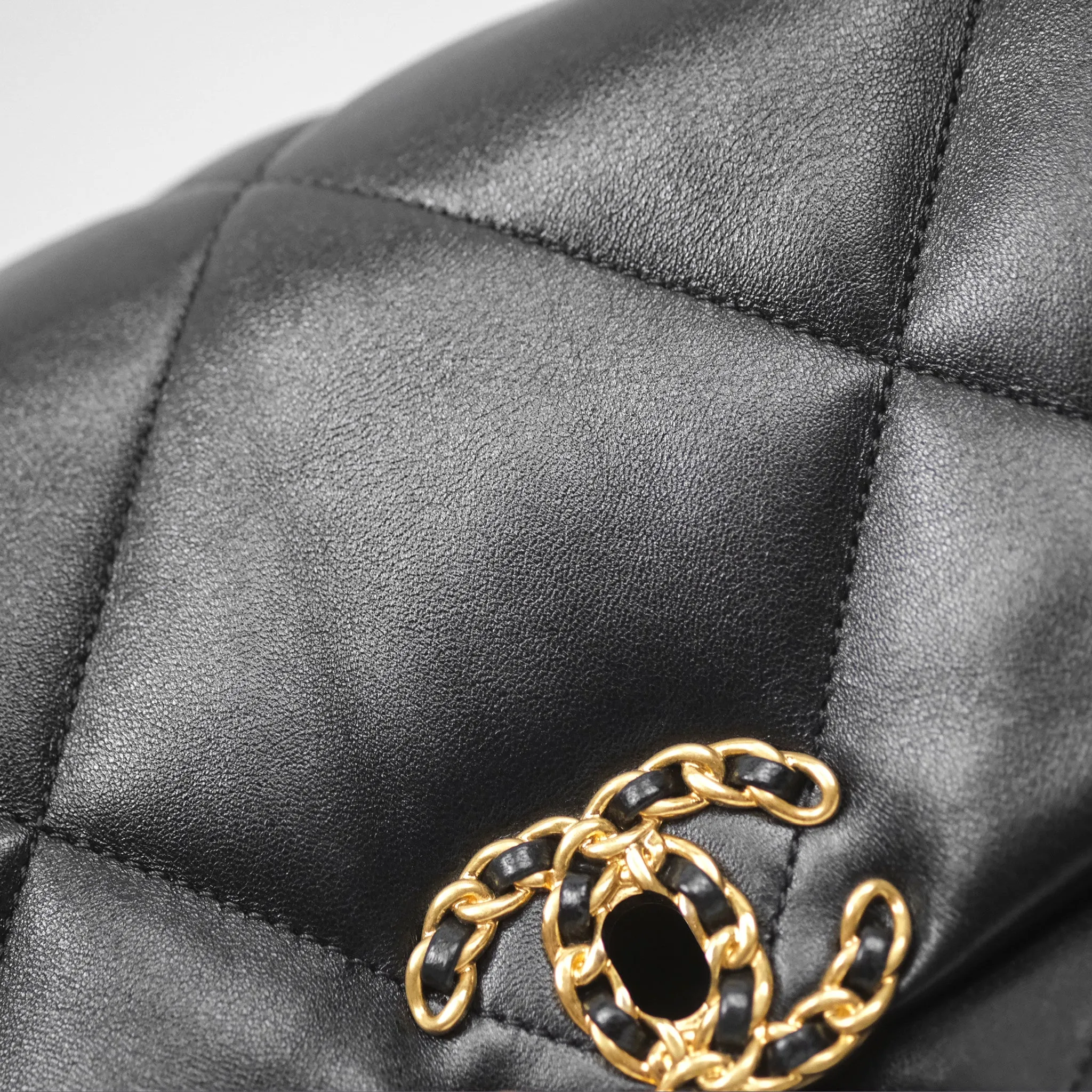 Chanel 19 Small Black Mixed Hardware