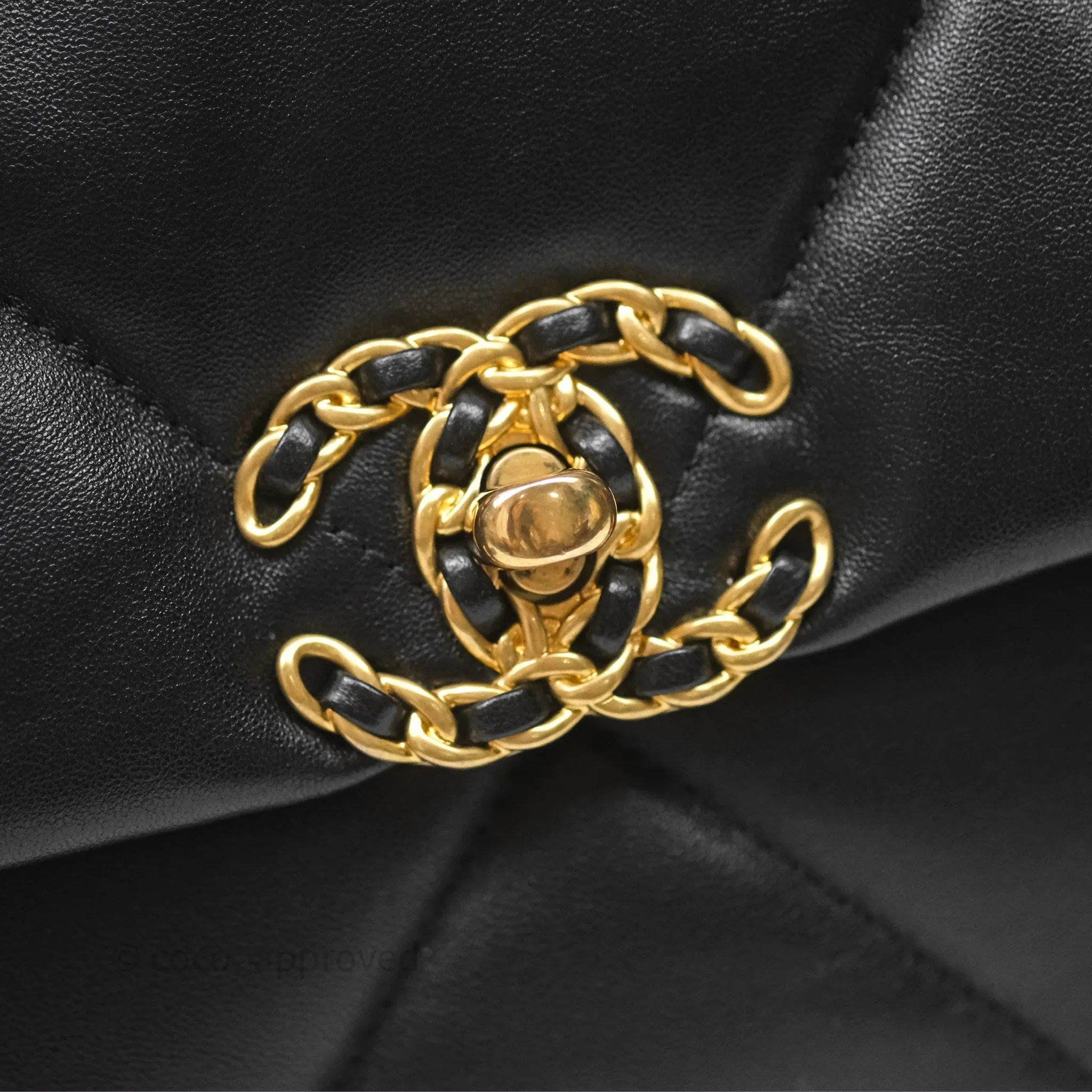 Chanel 19 Small Black Mixed Hardware