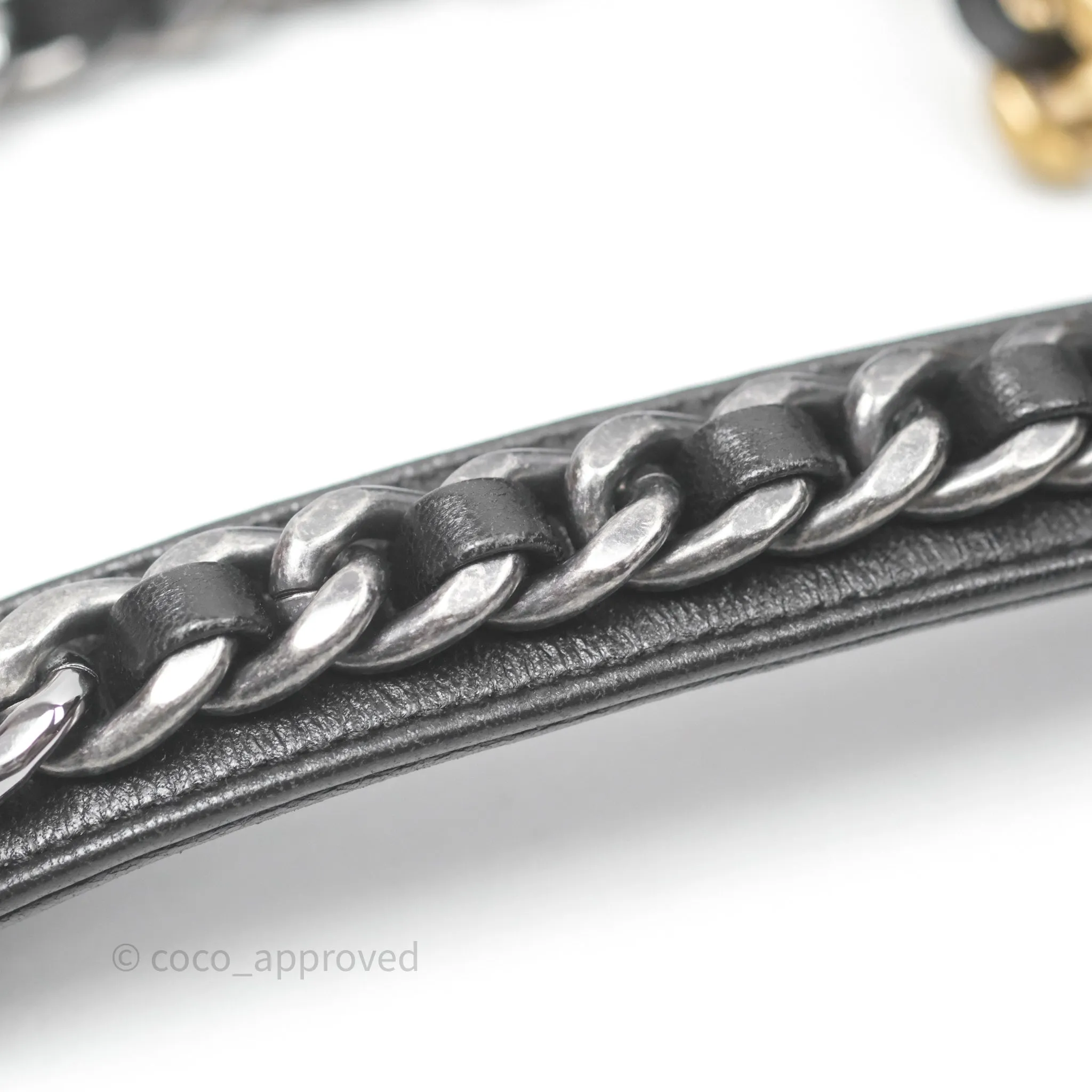 Chanel 19 Small Black Mixed Hardware