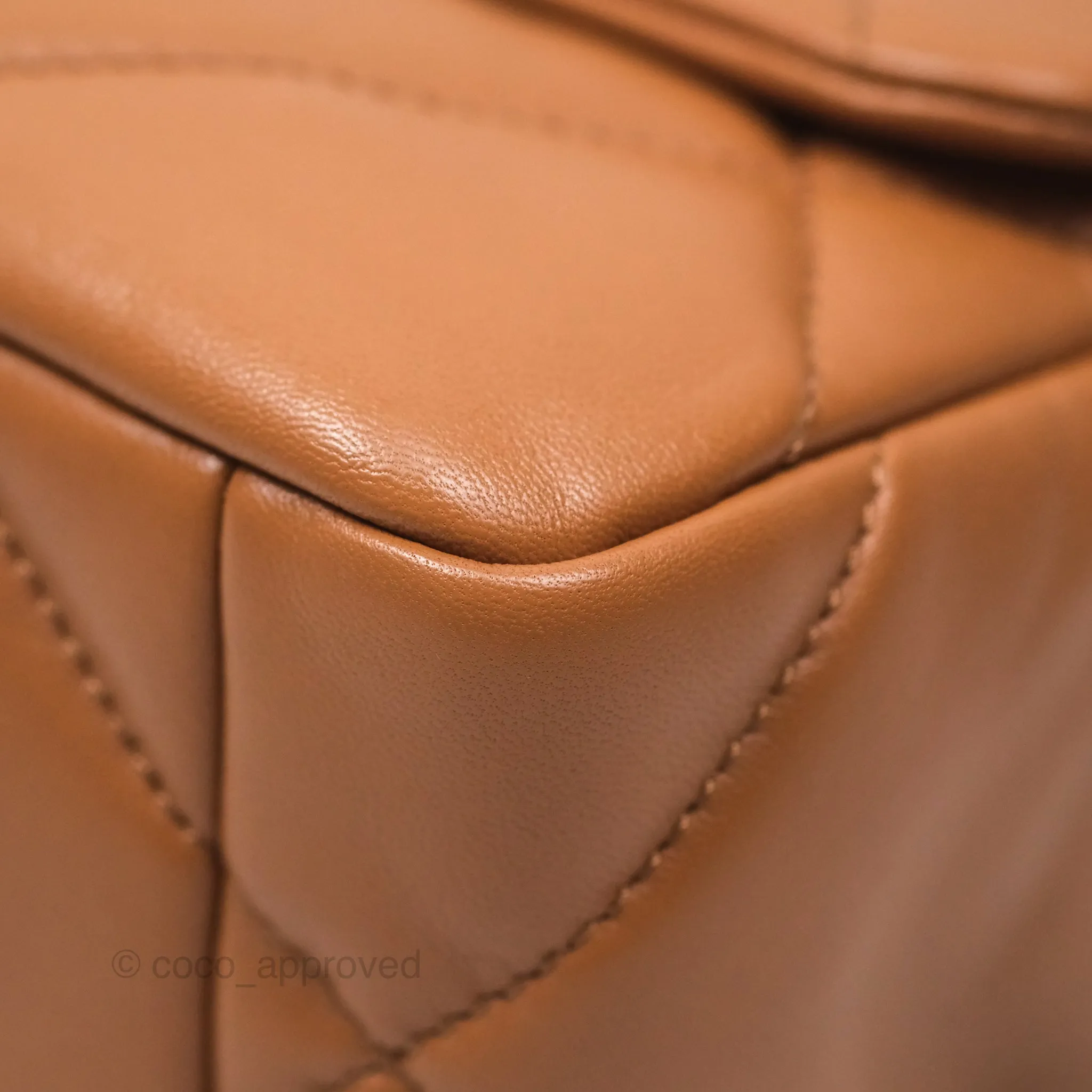 Chanel 19 Small Caramel Brown Mixed Hardware 21A