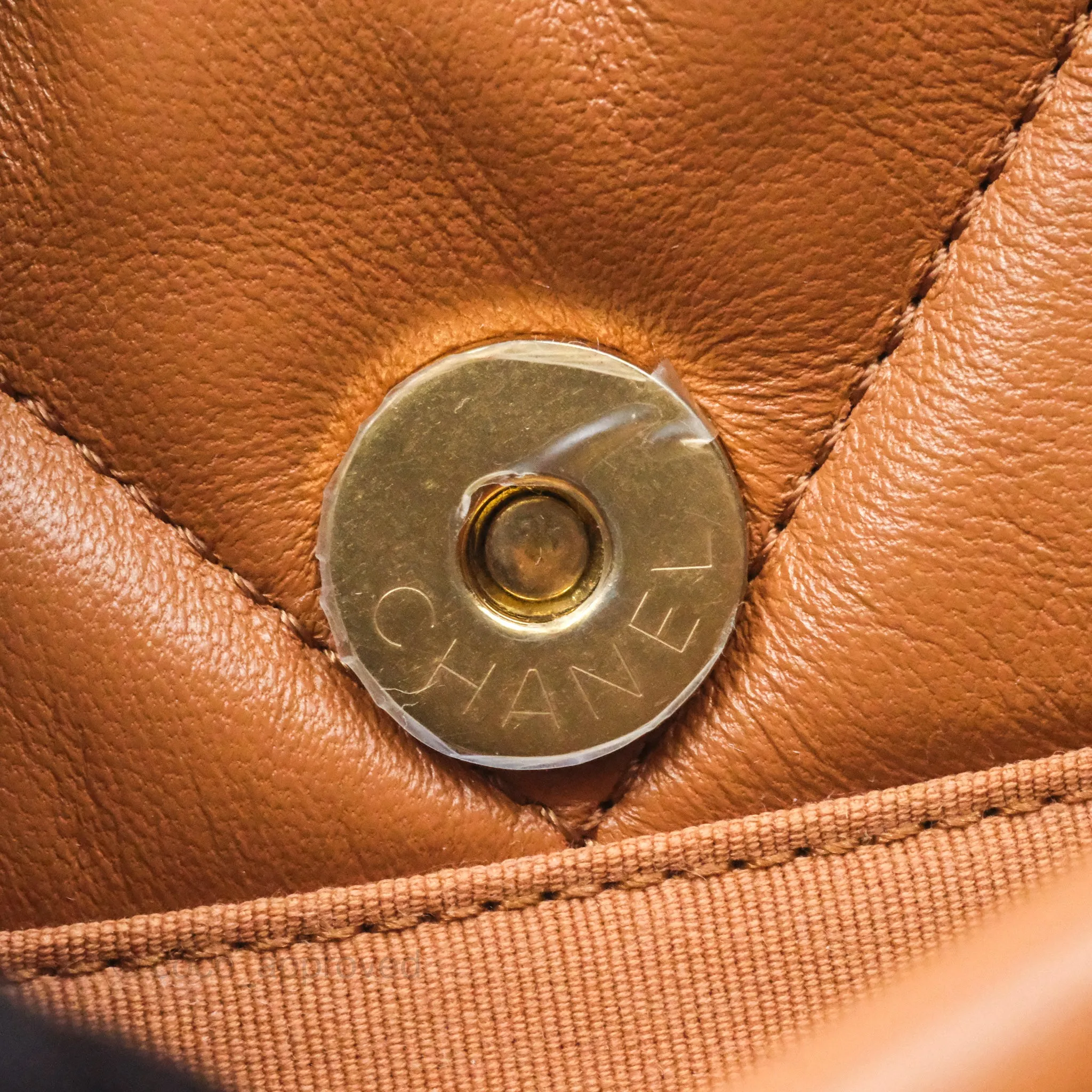 Chanel 19 Small Caramel Brown Mixed Hardware 21A