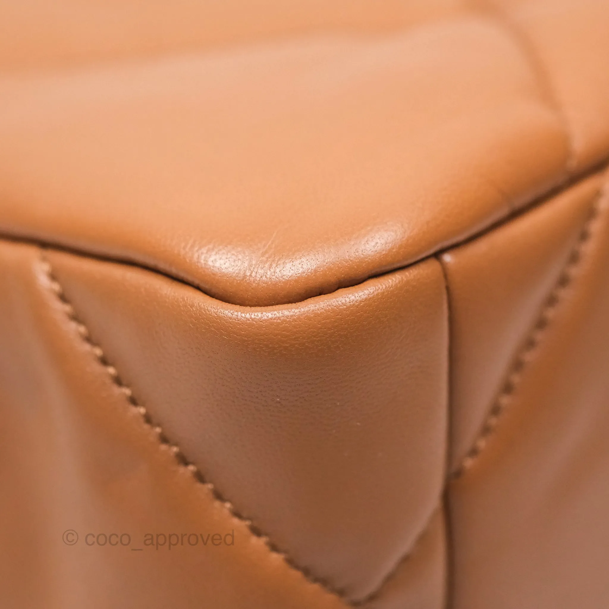 Chanel 19 Small Caramel Brown Mixed Hardware 21A