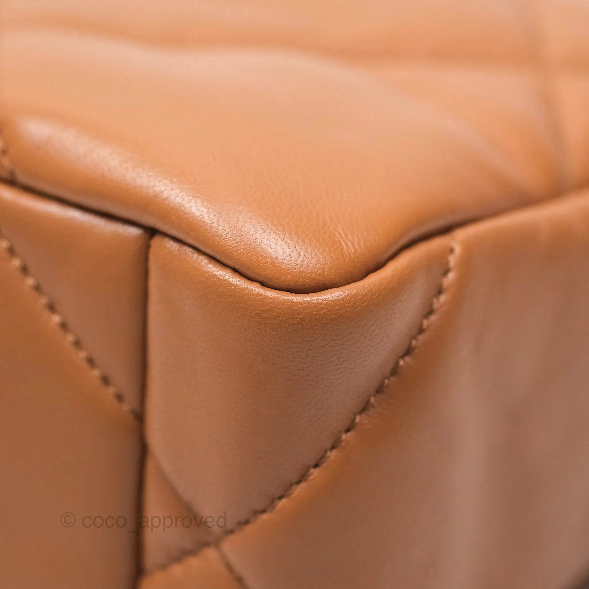 Chanel 19 Small Caramel Brown Mixed Hardware 21A
