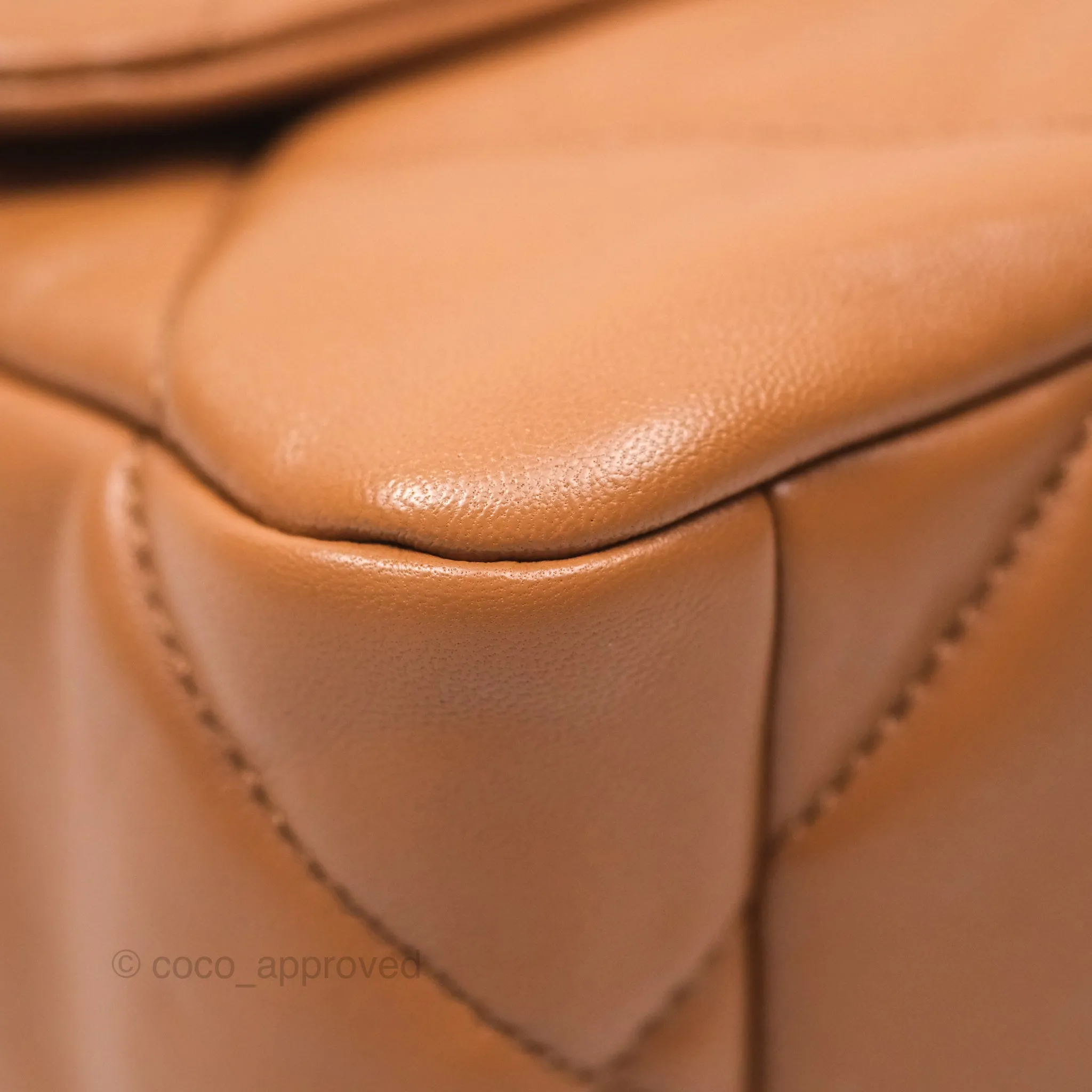 Chanel 19 Small Caramel Brown Mixed Hardware 21A