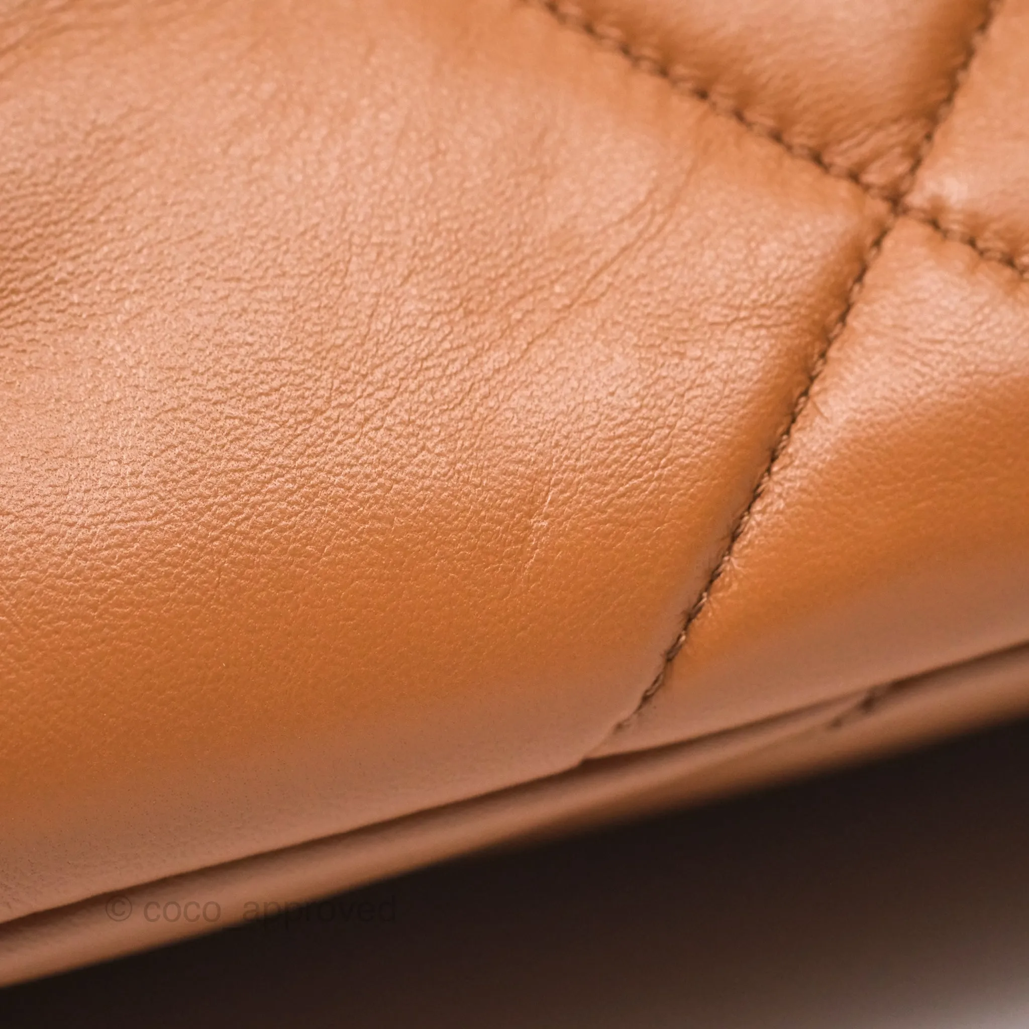 Chanel 19 Small Caramel Brown Mixed Hardware 21A