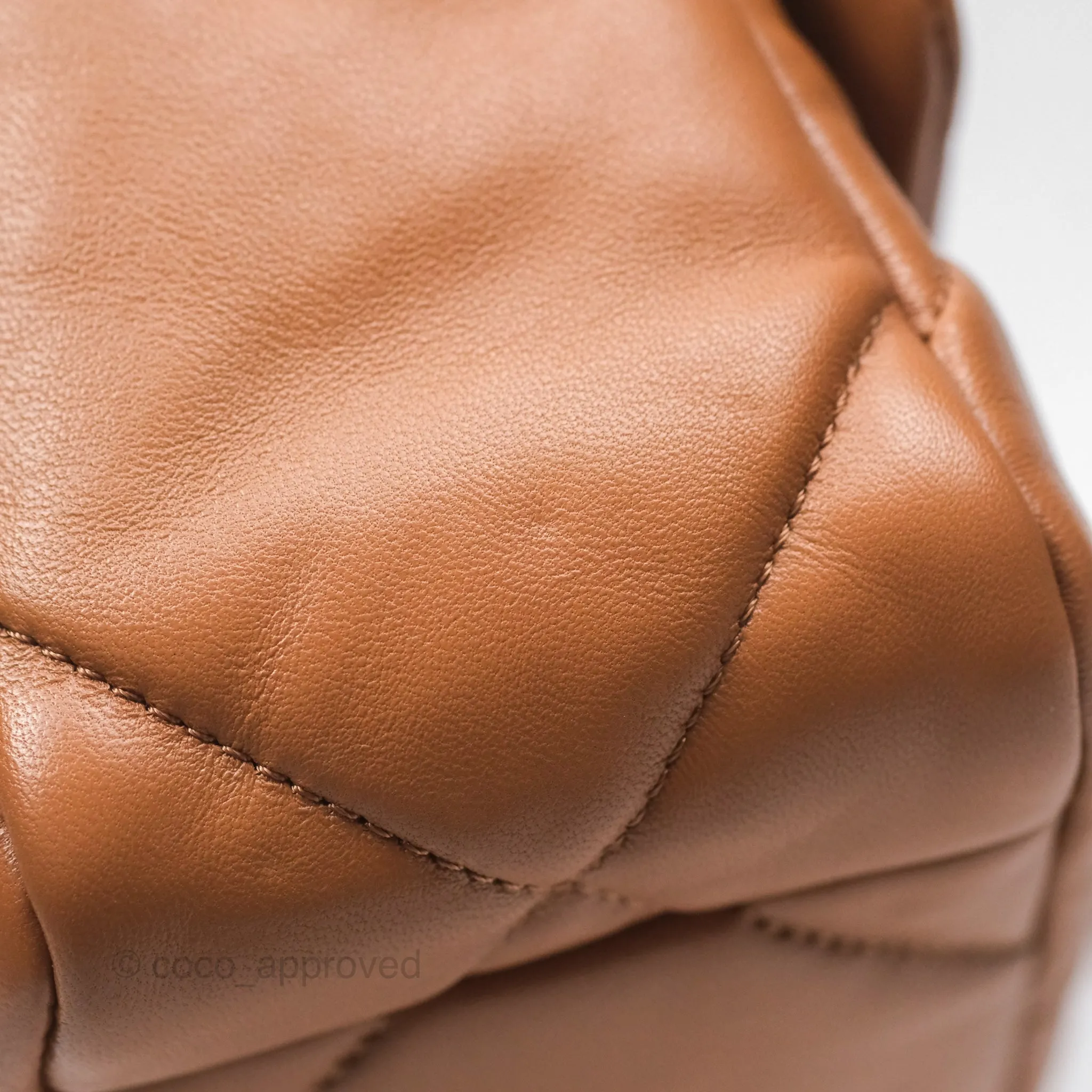 Chanel 19 Small Caramel Brown Mixed Hardware 21A