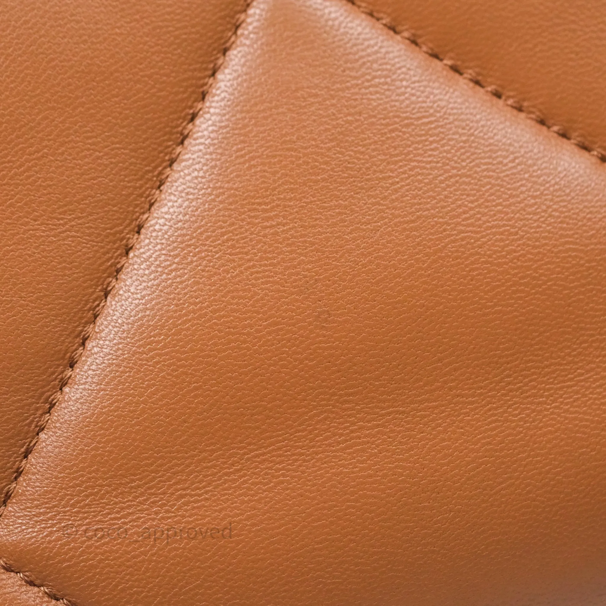 Chanel 19 Small Caramel Dark Beige Brown Mixed Hardware