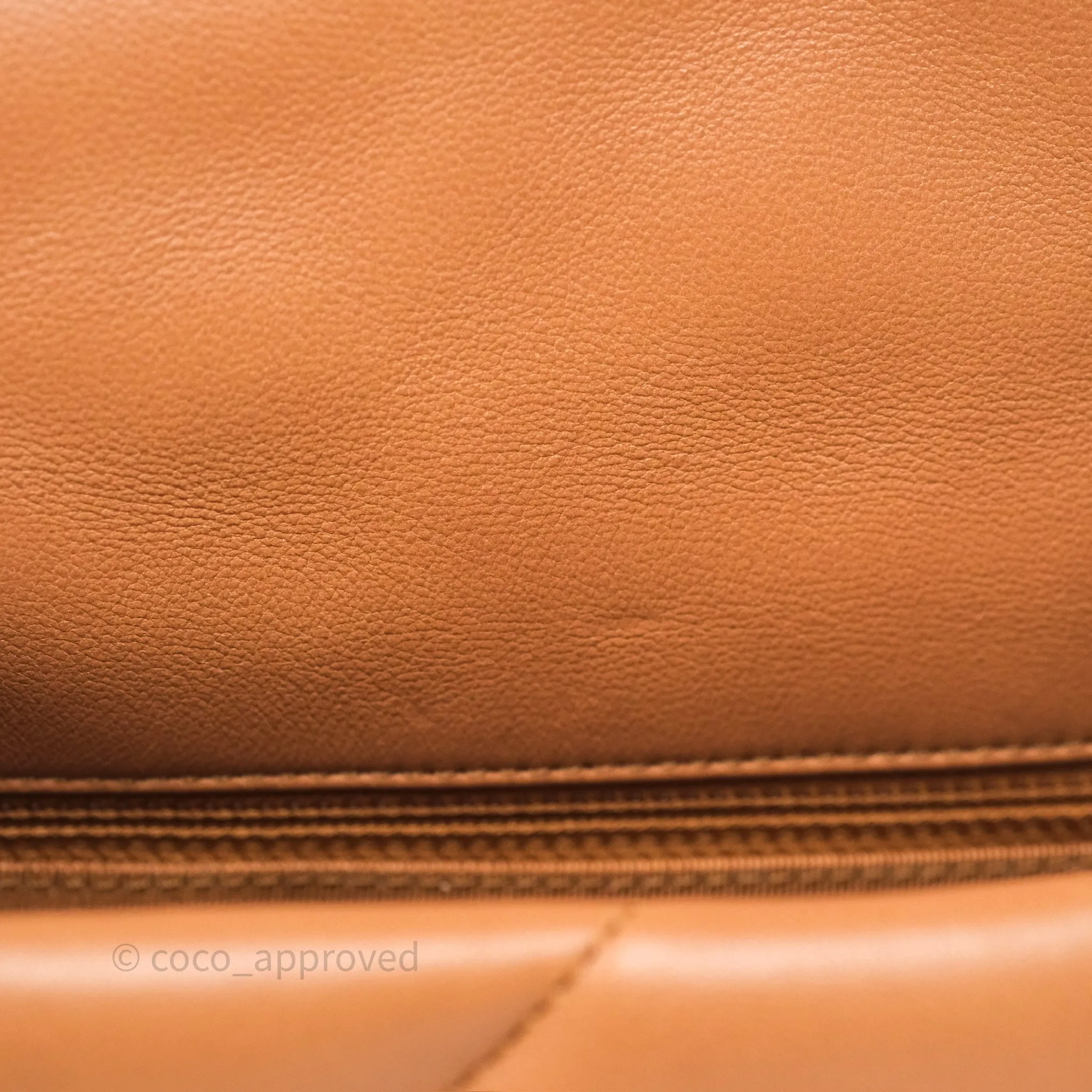 Chanel 19 Small Caramel Dark Beige Brown Mixed Hardware