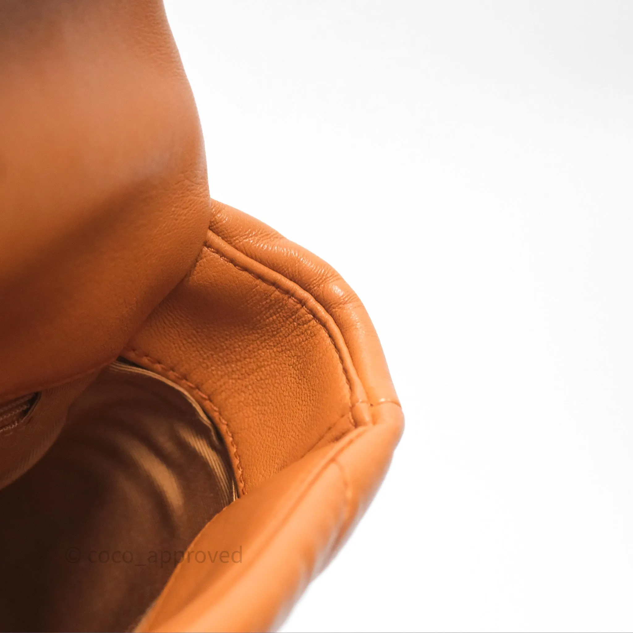 Chanel 19 Small Caramel Mixed Hardware