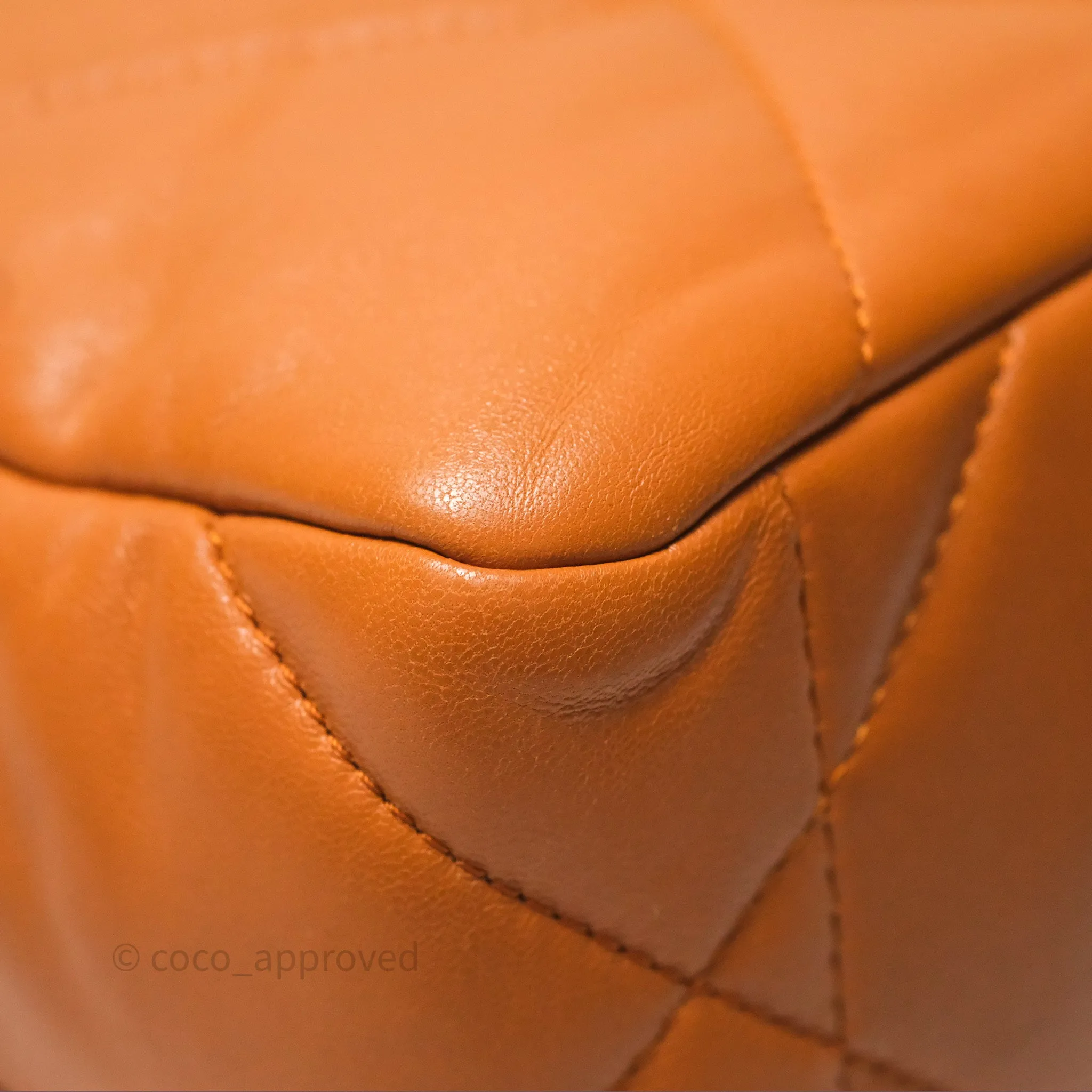 Chanel 19 Small Caramel Mixed Hardware