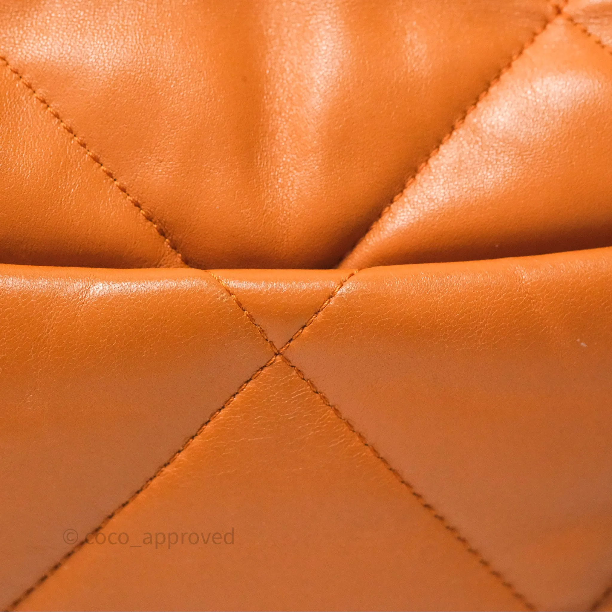 Chanel 19 Small Caramel Mixed Hardware