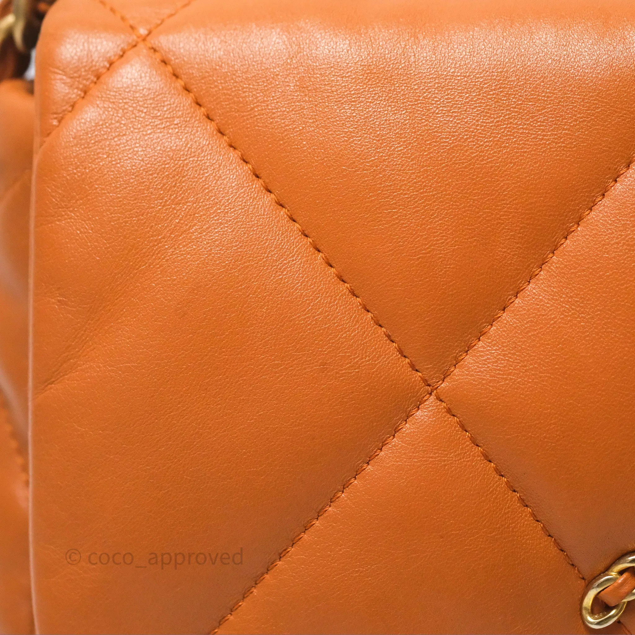 Chanel 19 Small Caramel Mixed Hardware