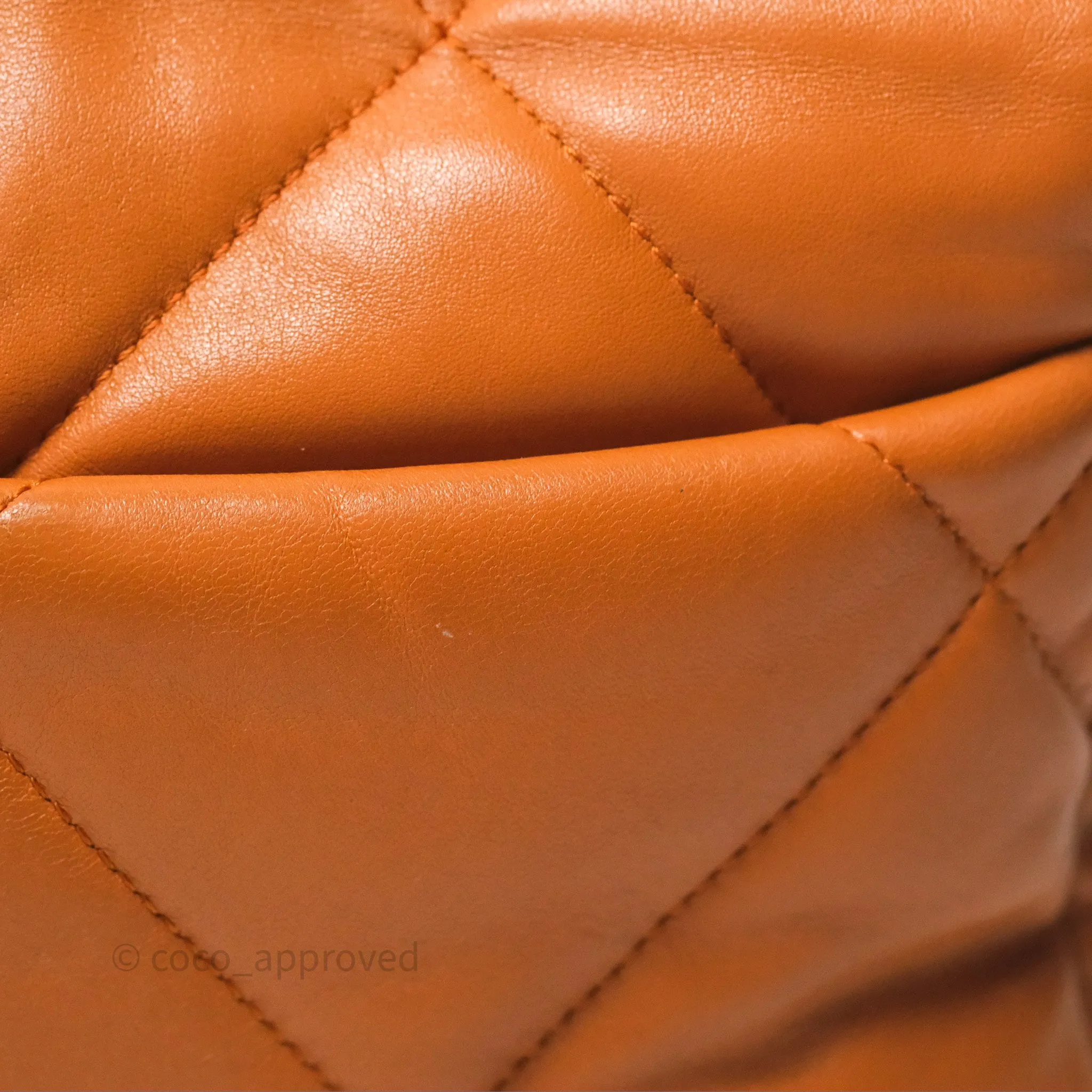 Chanel 19 Small Caramel Mixed Hardware