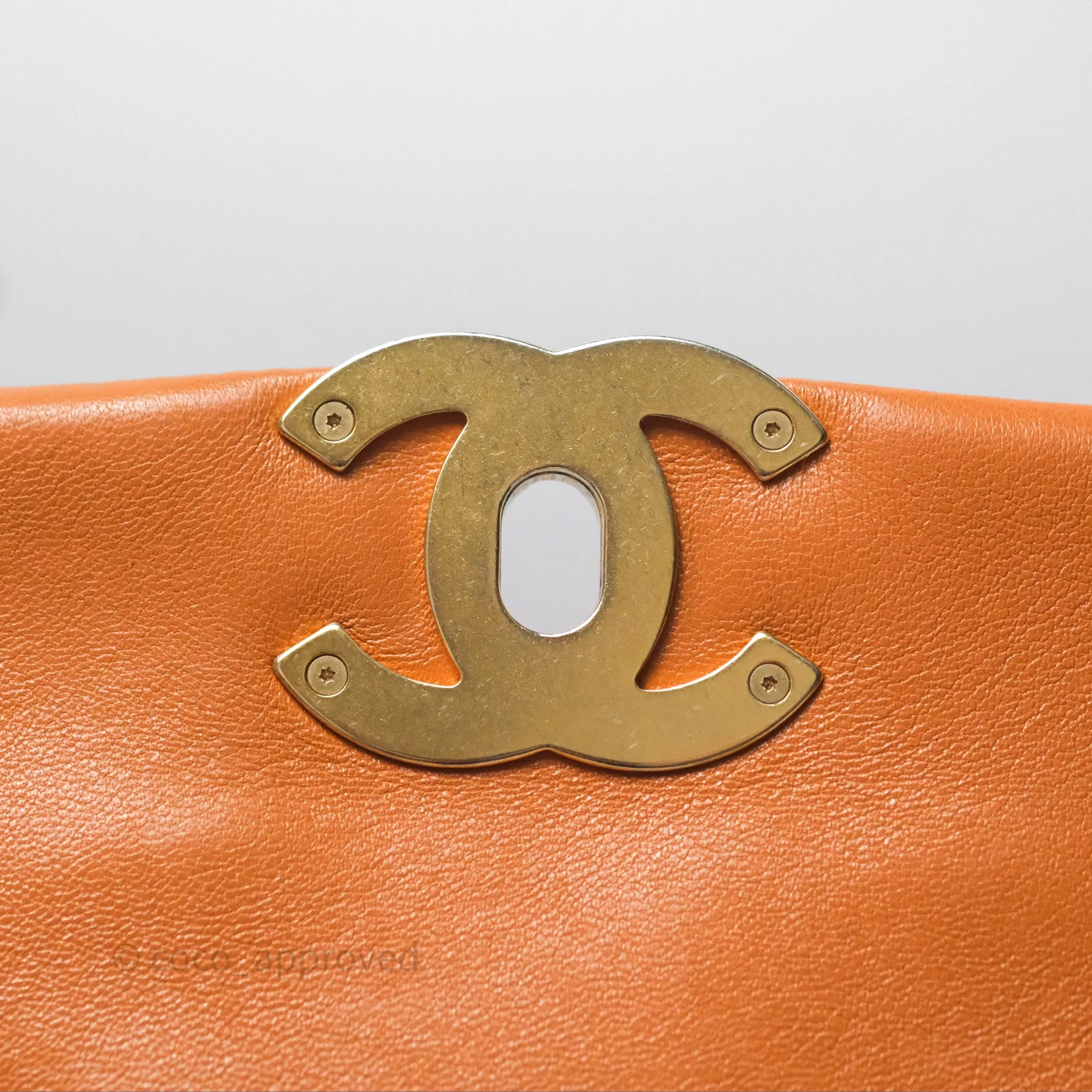 Chanel 19 Small Caramel Mixed Hardware