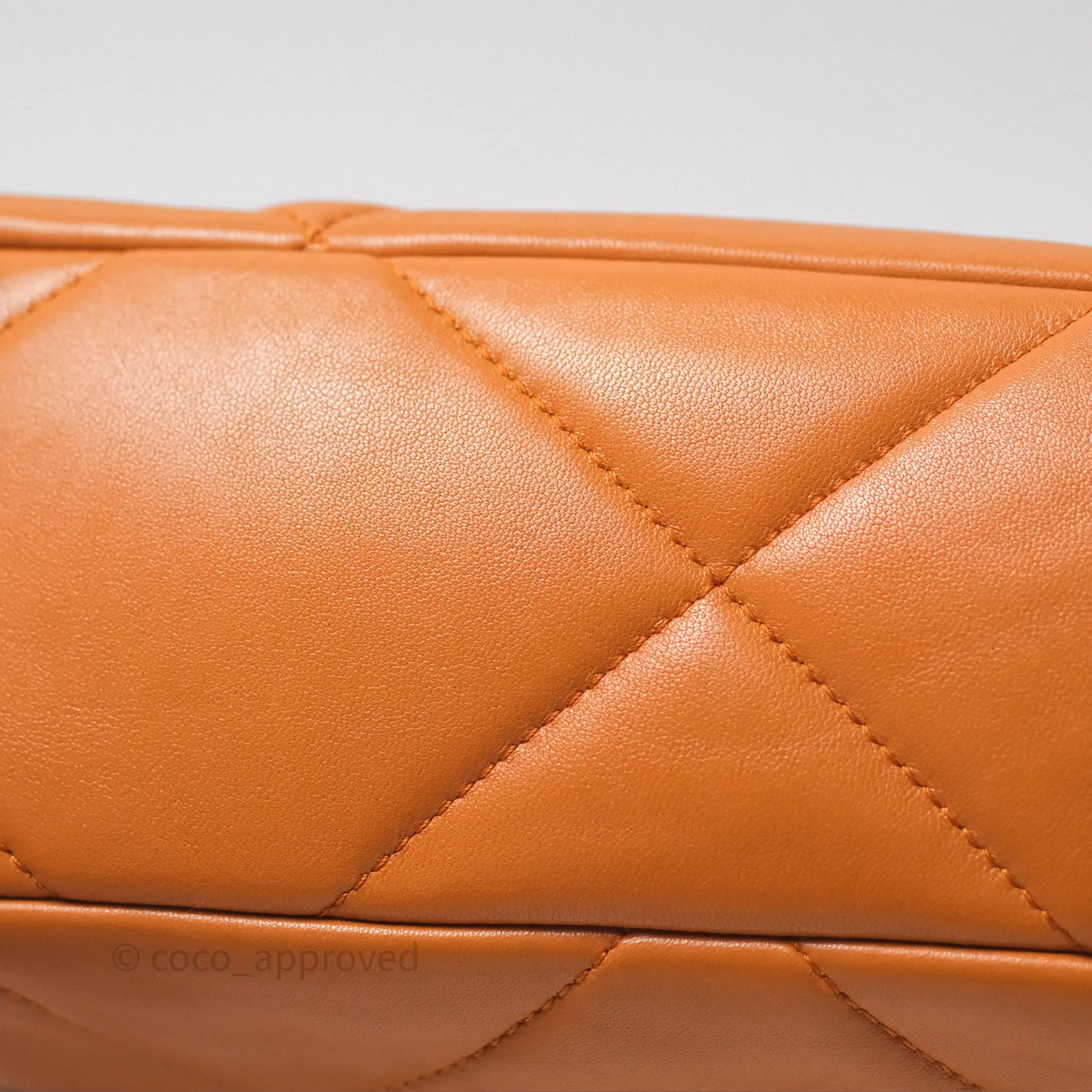 Chanel 19 Small Caramel Mixed Hardware