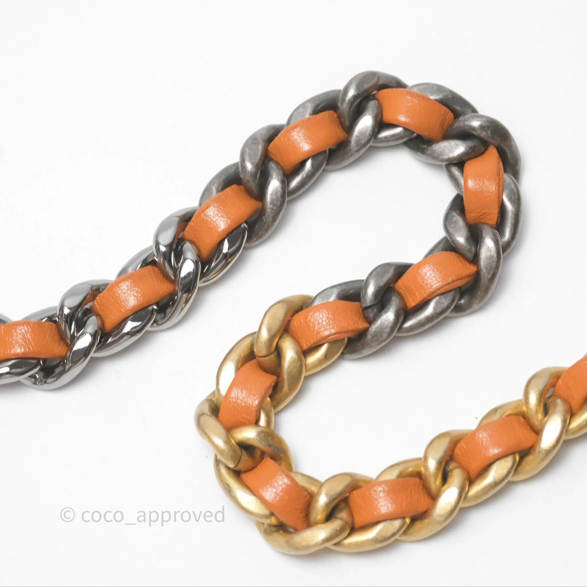 Chanel 19 Small Caramel Mixed Hardware