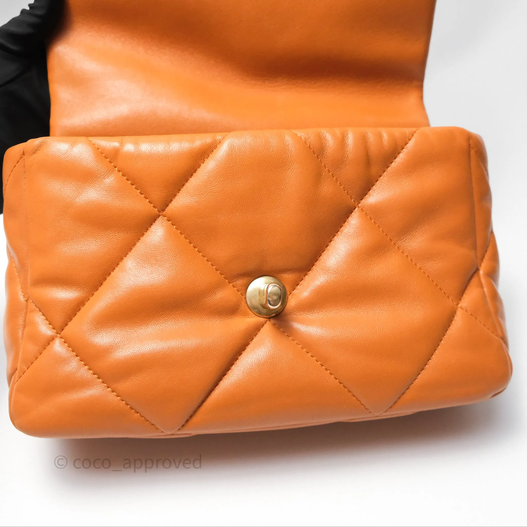 Chanel 19 Small Caramel Mixed Hardware