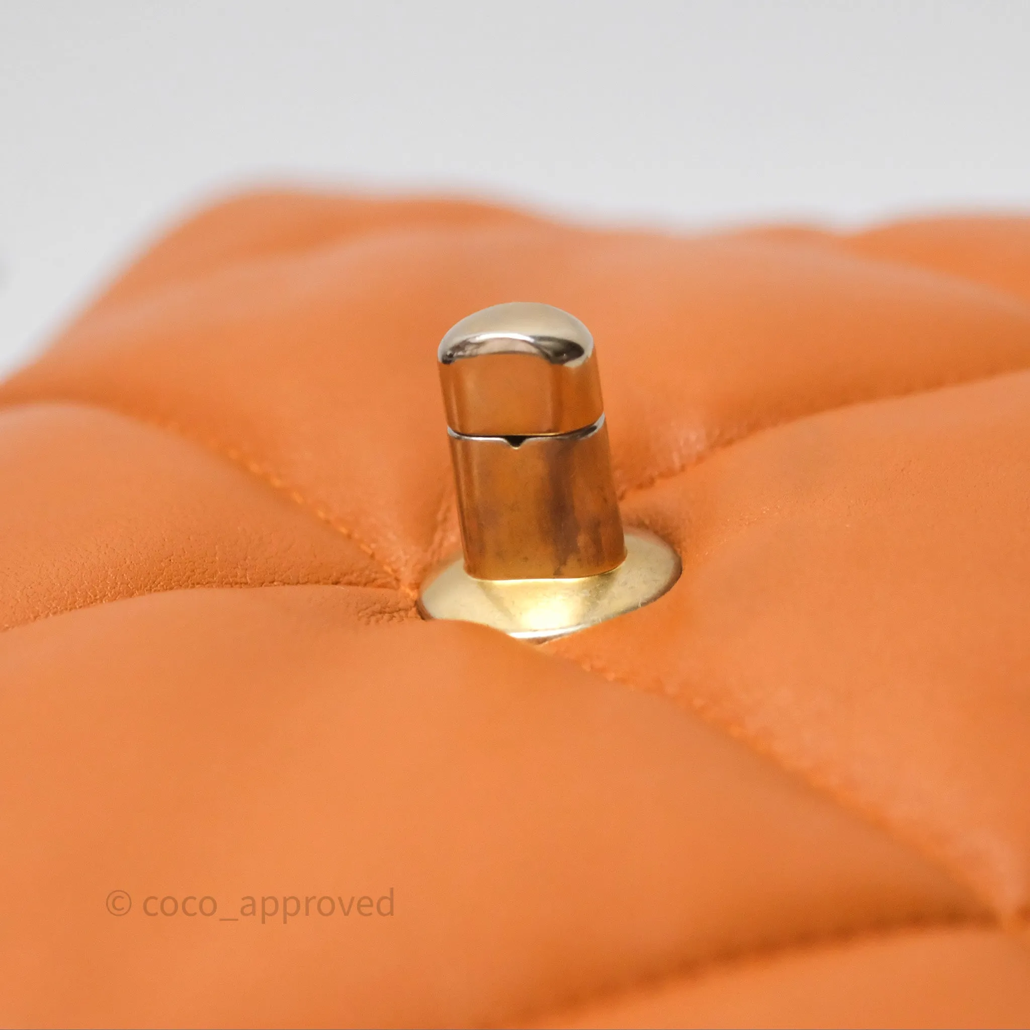 Chanel 19 Small Caramel Mixed Hardware