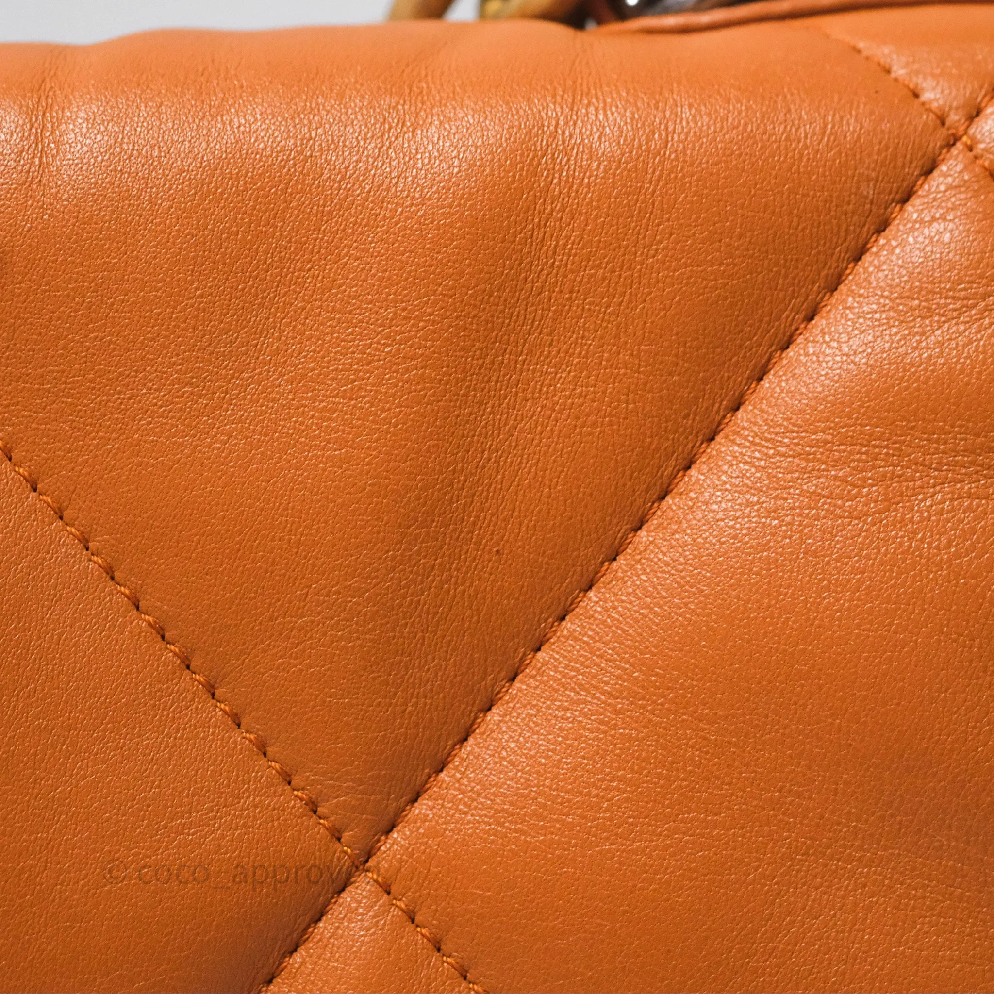 Chanel 19 Small Caramel Mixed Hardware