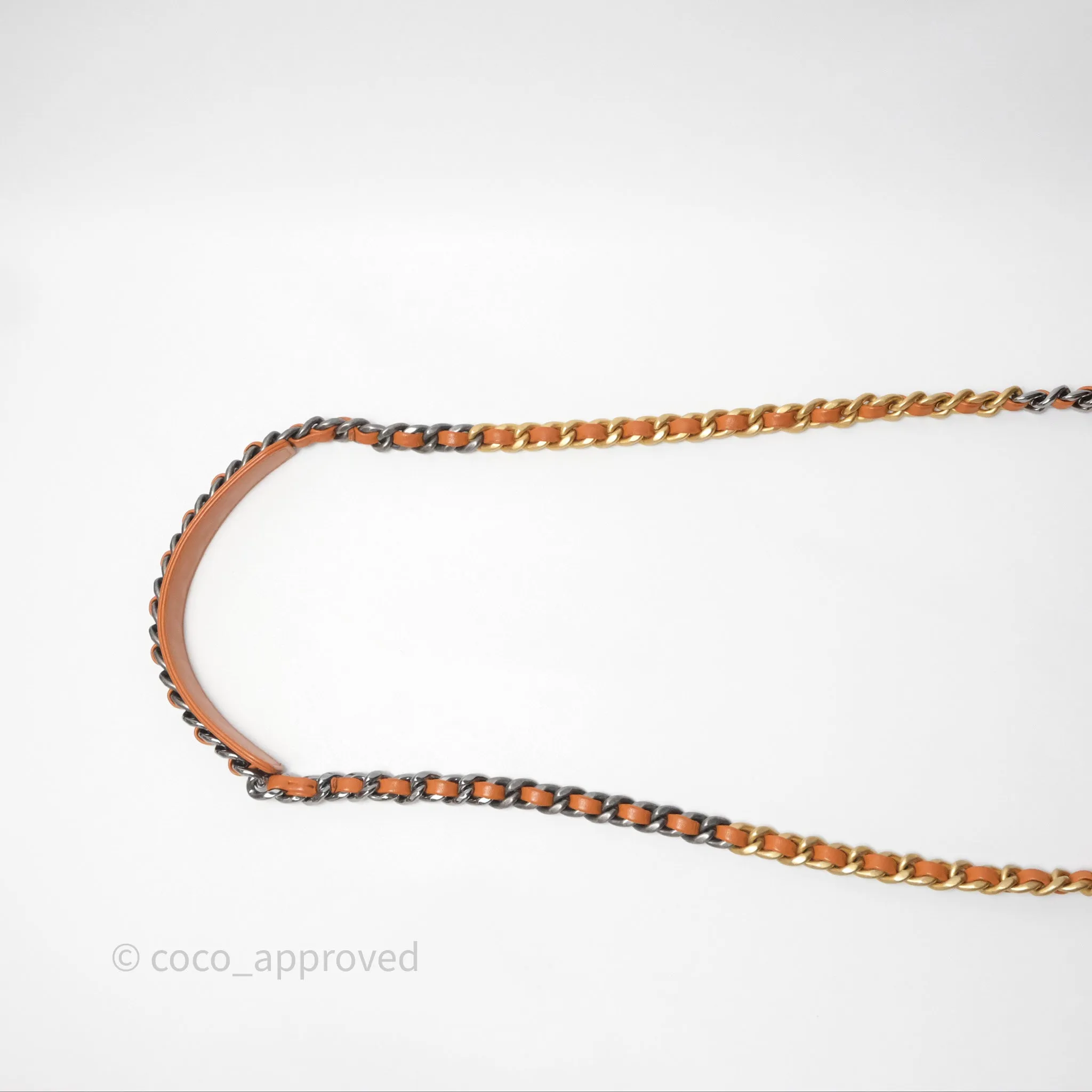 Chanel 19 Small Caramel Mixed Hardware