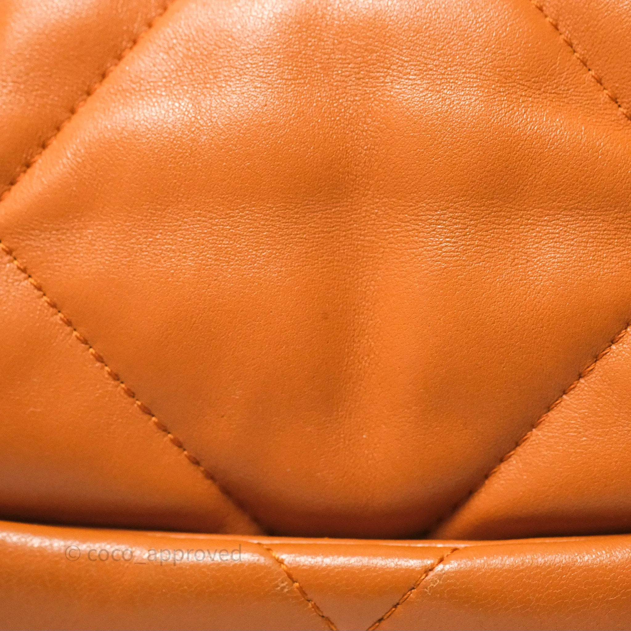 Chanel 19 Small Caramel Mixed Hardware