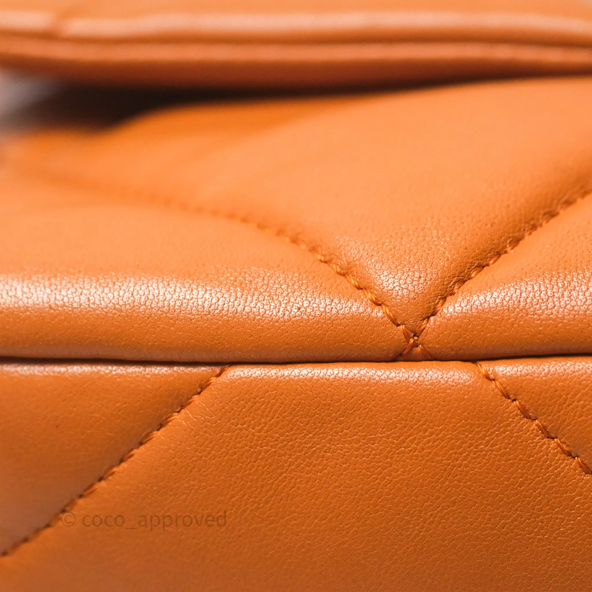 Chanel 19 Small Caramel Mixed Hardware