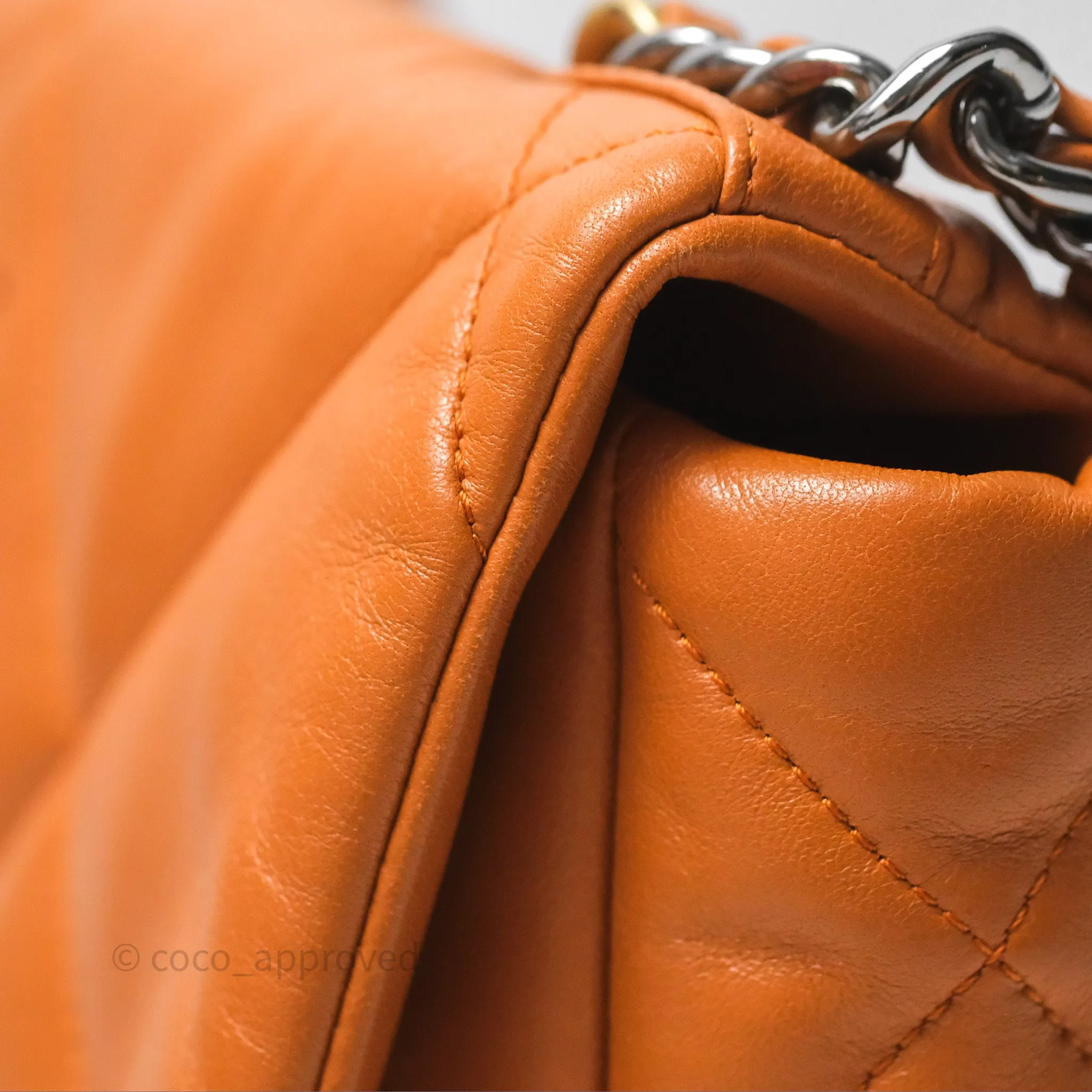 Chanel 19 Small Caramel Mixed Hardware