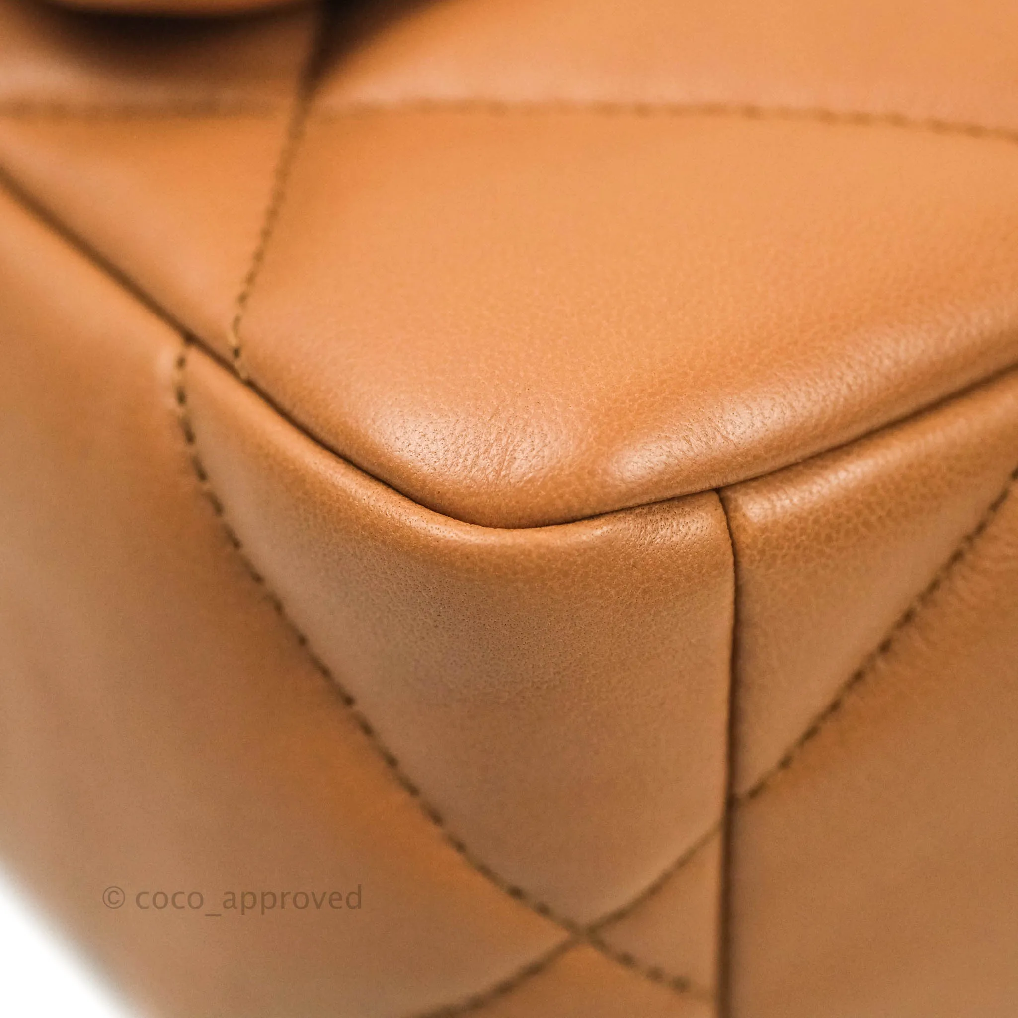 Chanel 19 Small Dark Beige Caramel Mixed Hardware 21P