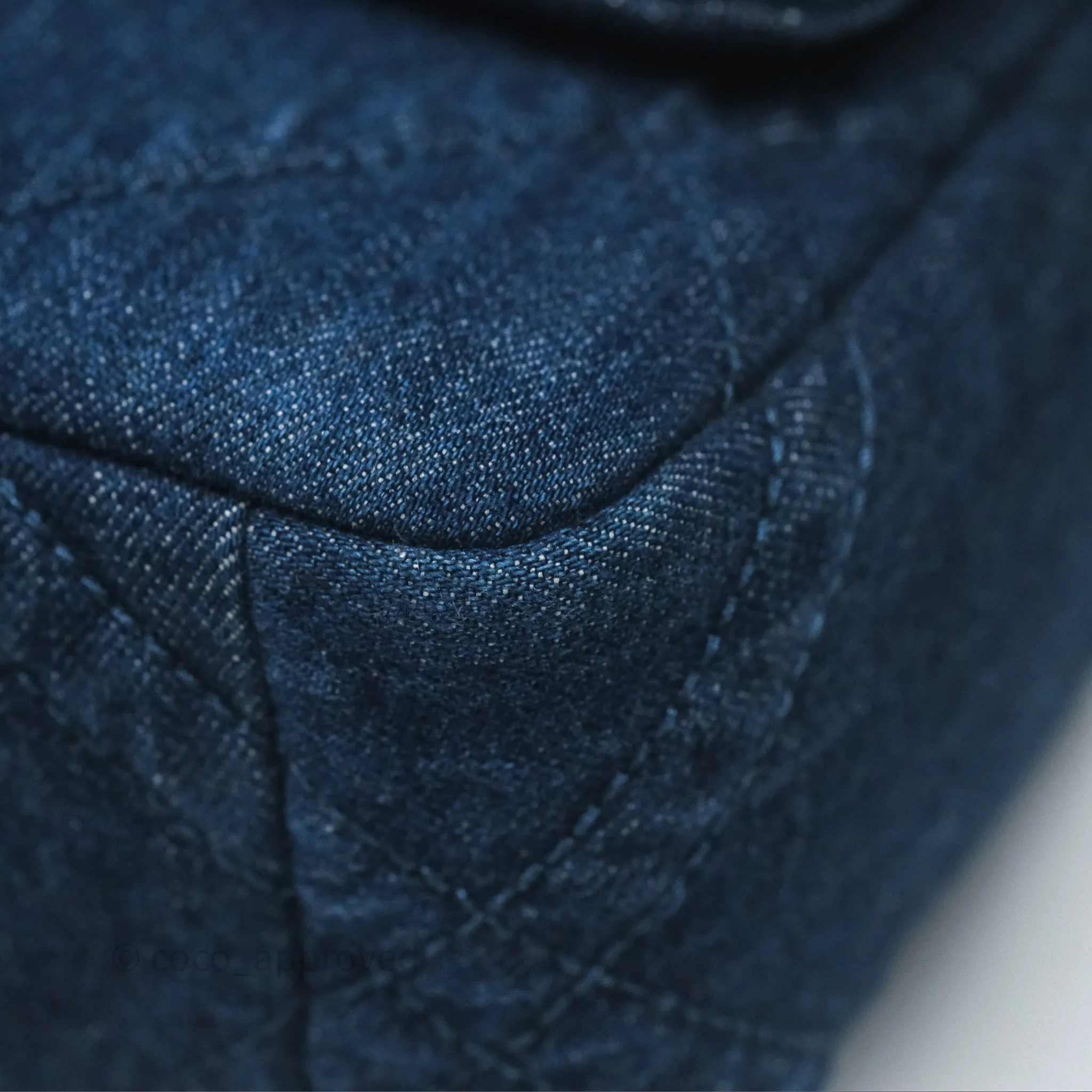Chanel 19 Small Denim Fabric Mixed Hardware 22P