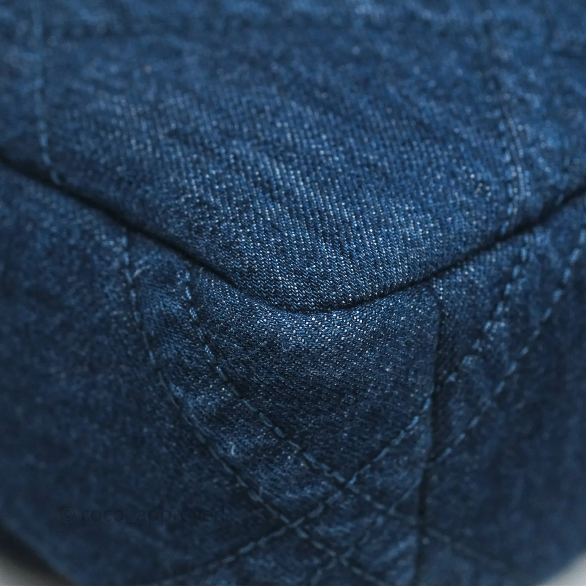 Chanel 19 Small Denim Fabric Mixed Hardware 22P