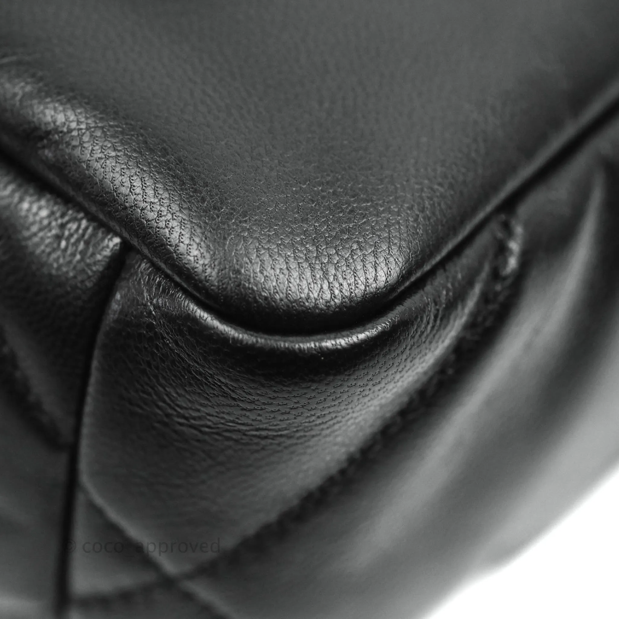 Chanel 19 Small Flap Bag Black Goatskin Mixed Hardware 20K