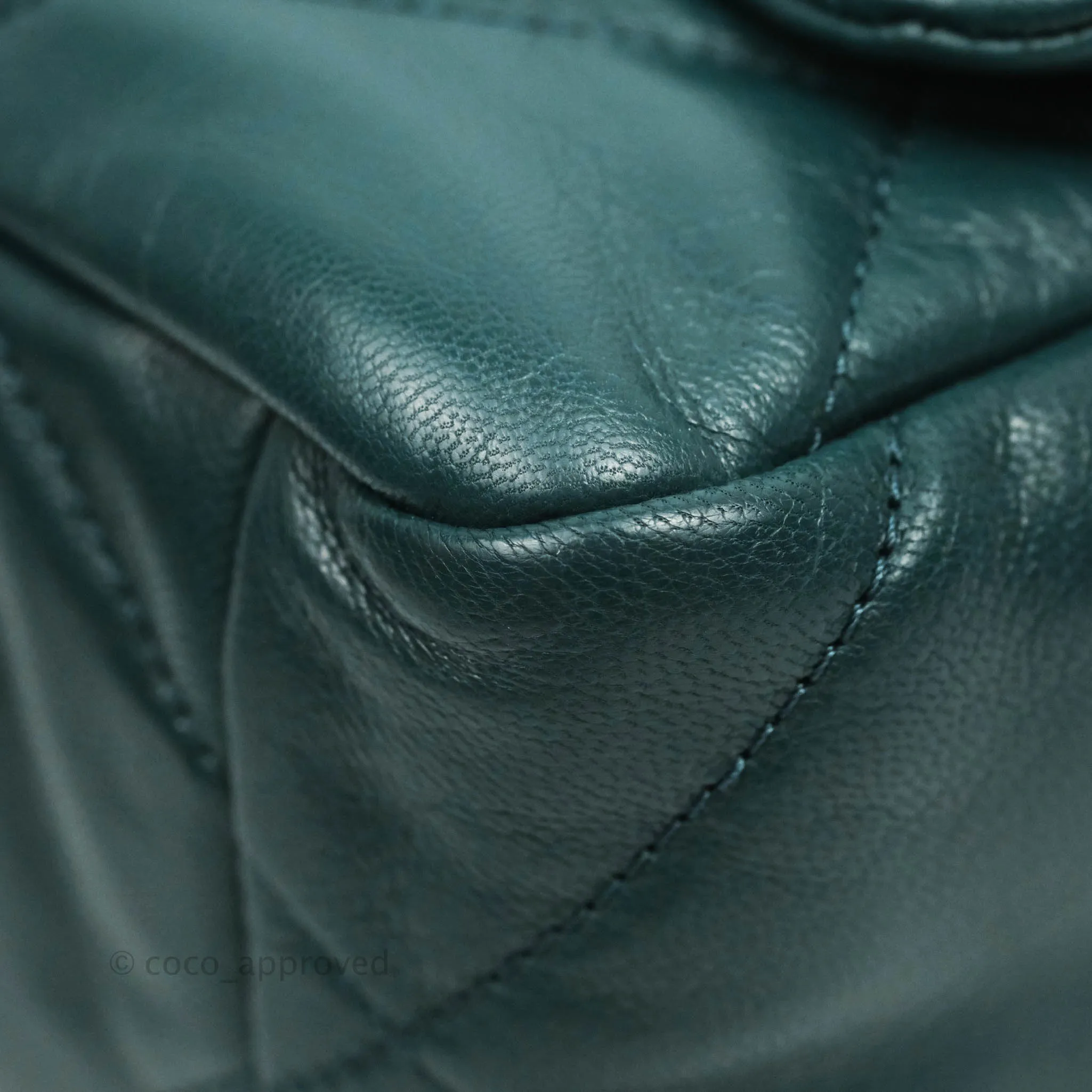 Chanel 19 Small Green Mixed Hardware