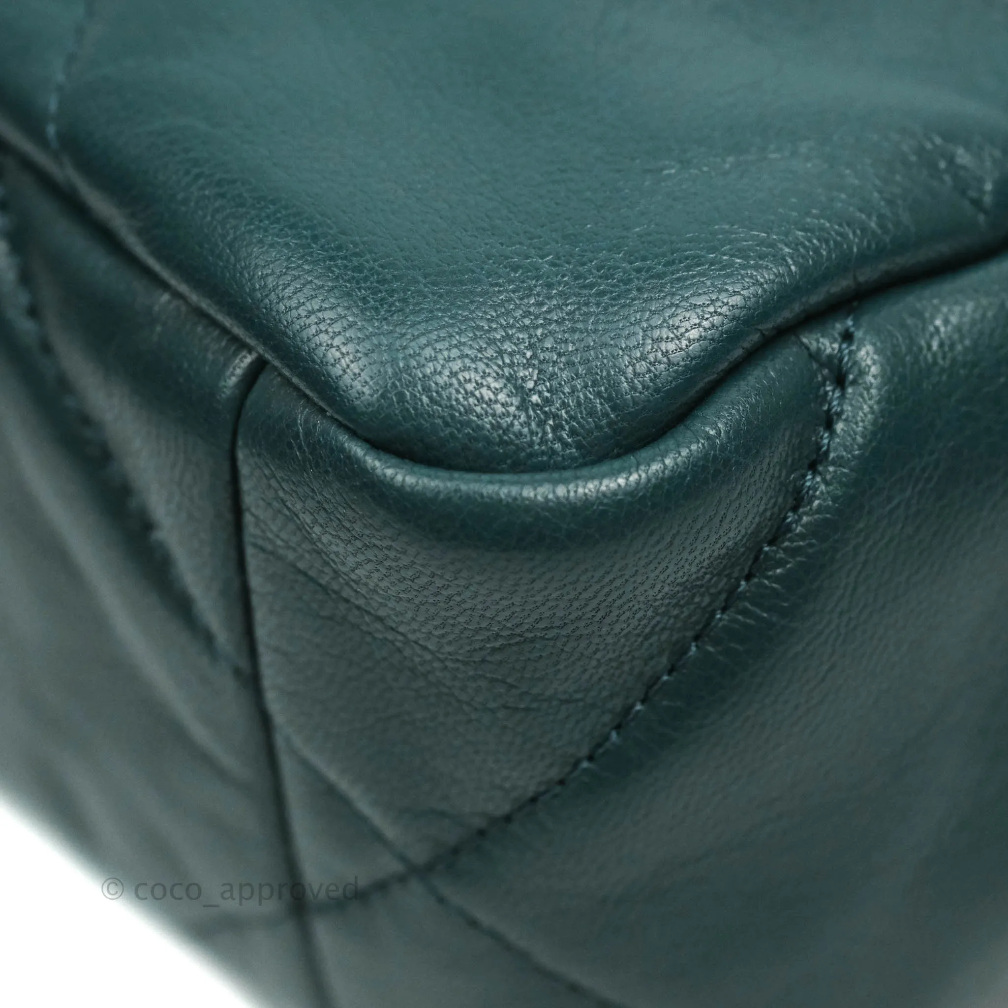 Chanel 19 Small Green Mixed Hardware