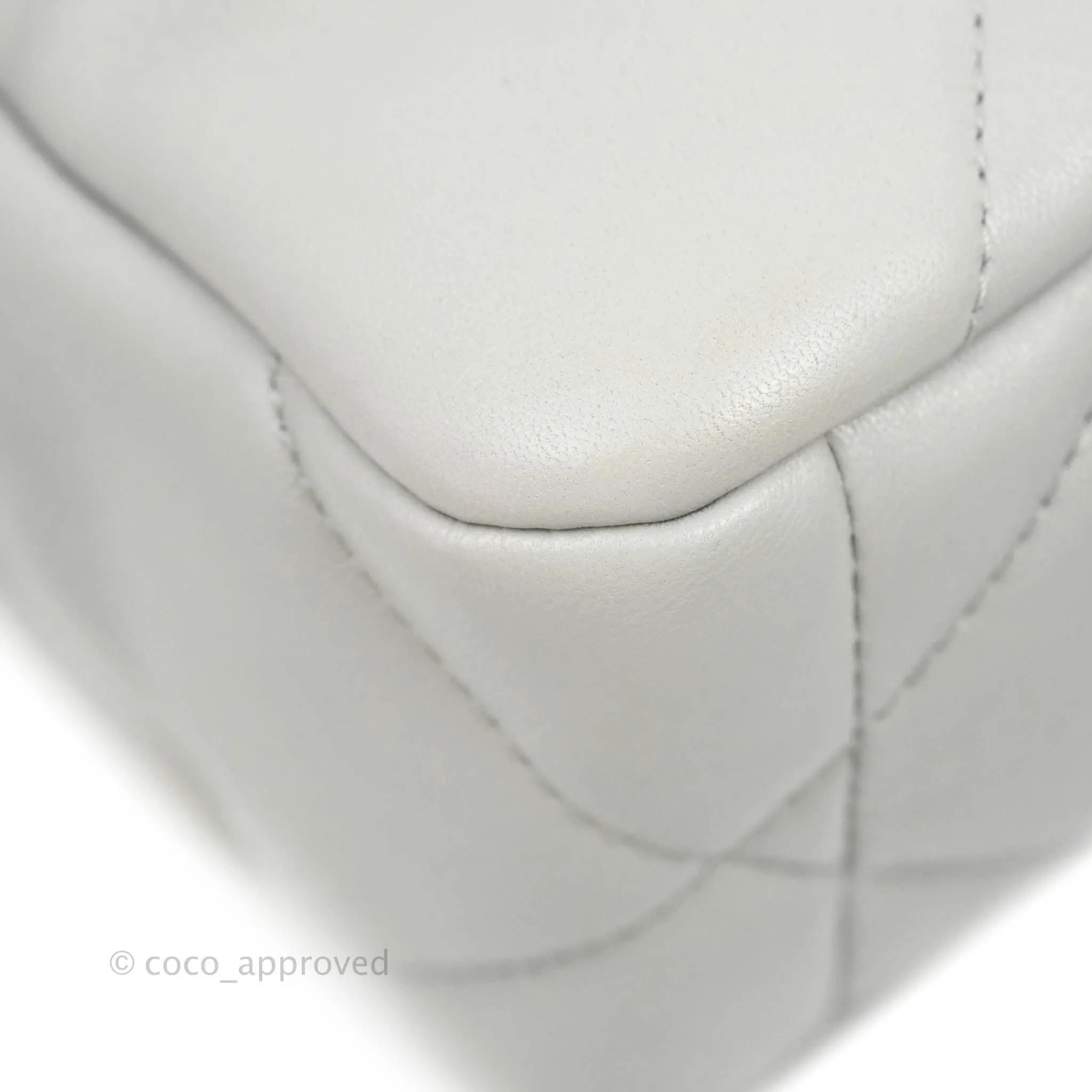 Chanel 19 Small Grey Lambskin Mixed Hardware