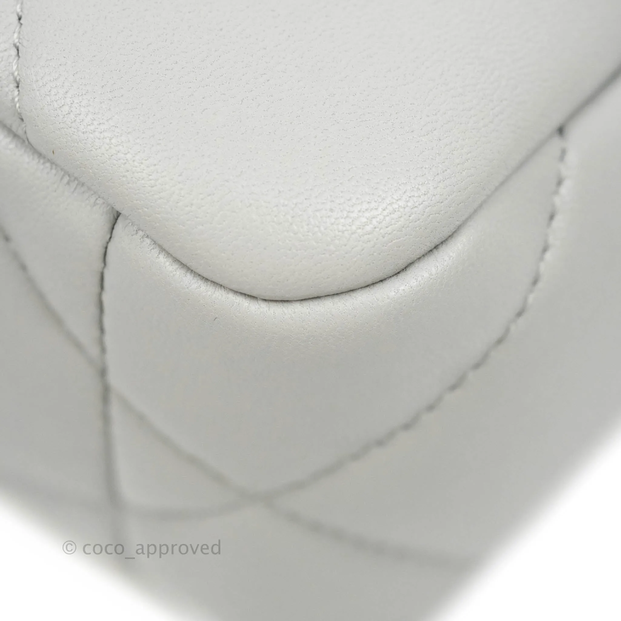 Chanel 19 Small Grey Lambskin Mixed Hardware