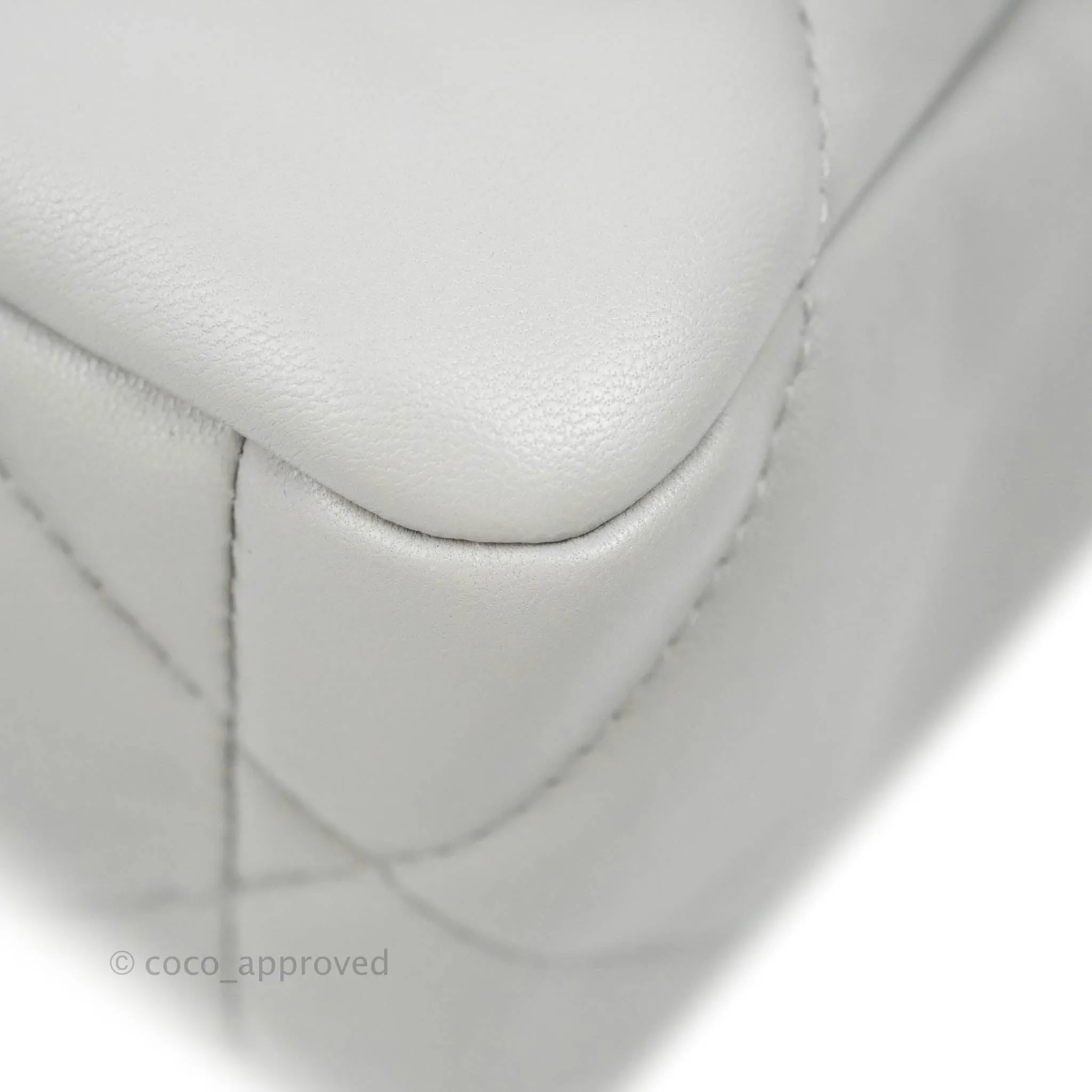 Chanel 19 Small Grey Lambskin Mixed Hardware