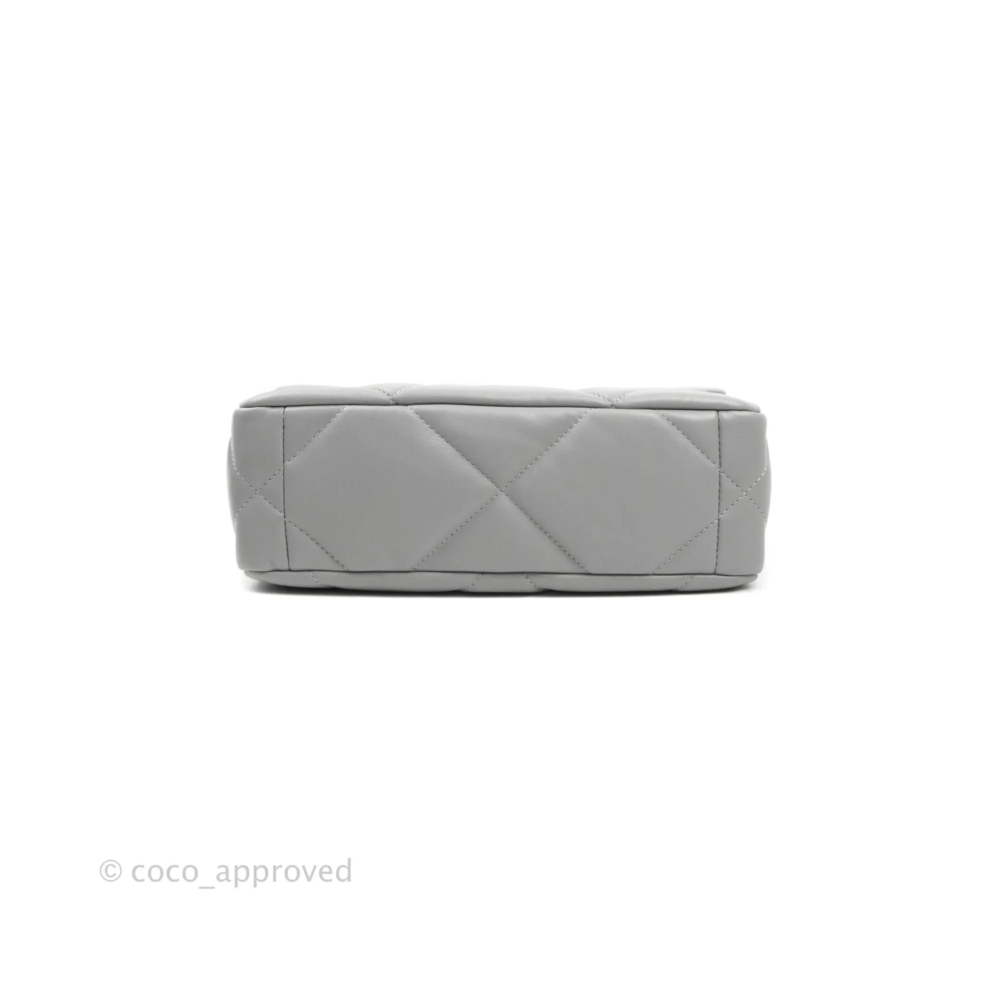 Chanel 19 Small Grey Mixed Hardware 21B