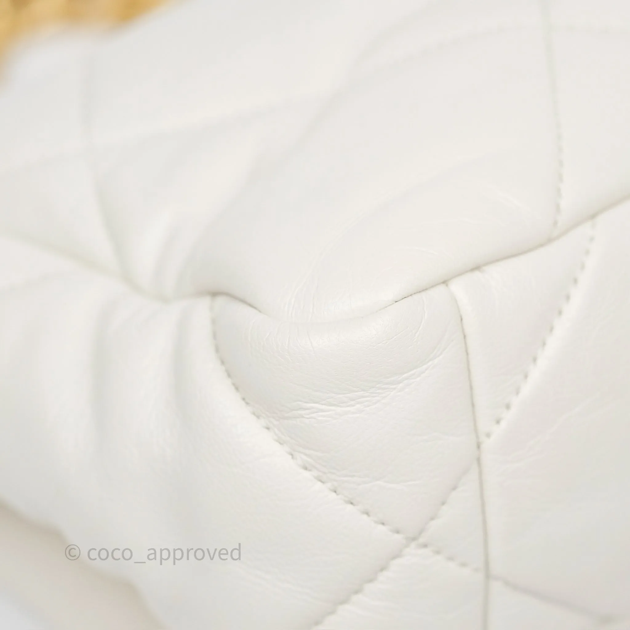 Chanel 19 Small Ivory Mixed Hardware