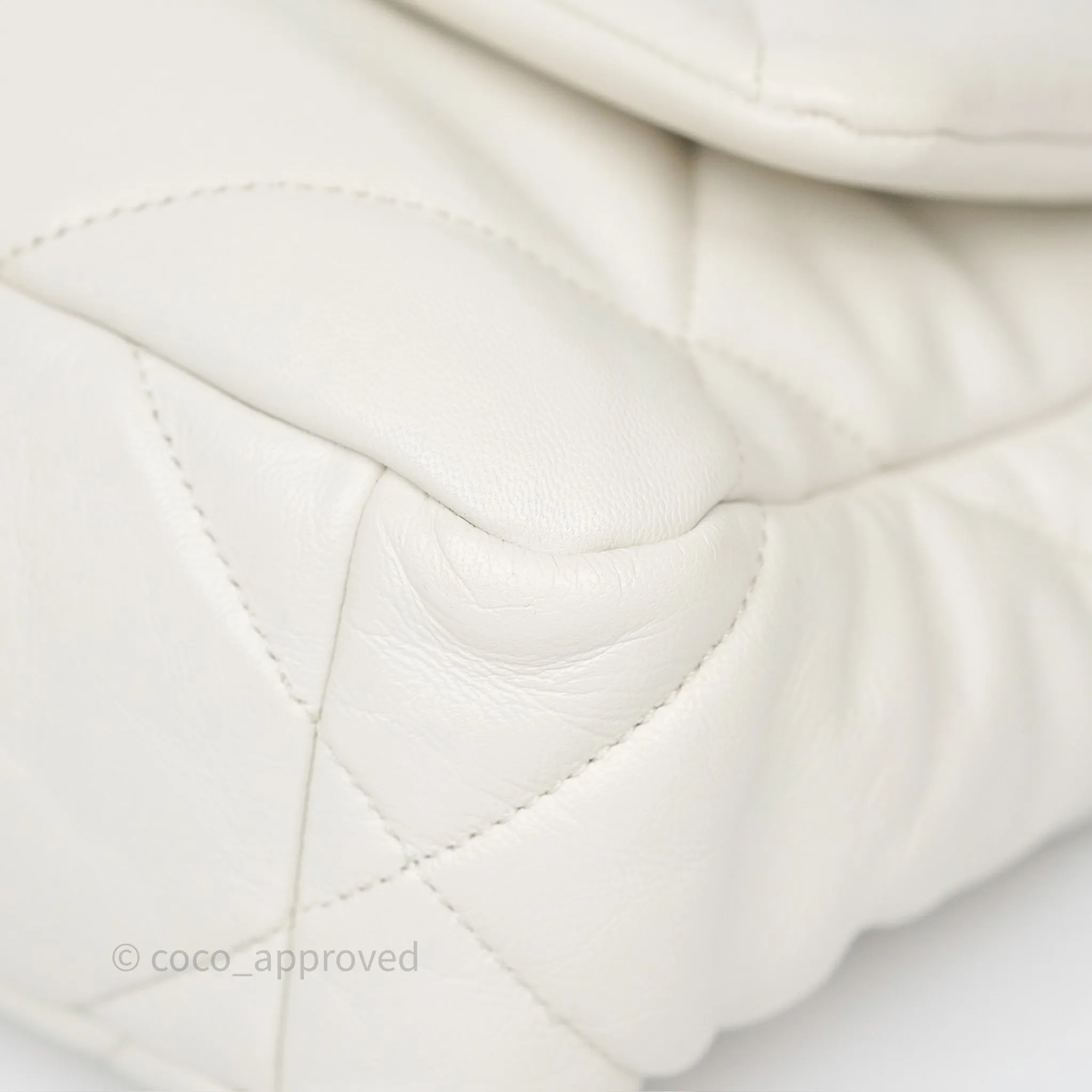 Chanel 19 Small Ivory Mixed Hardware
