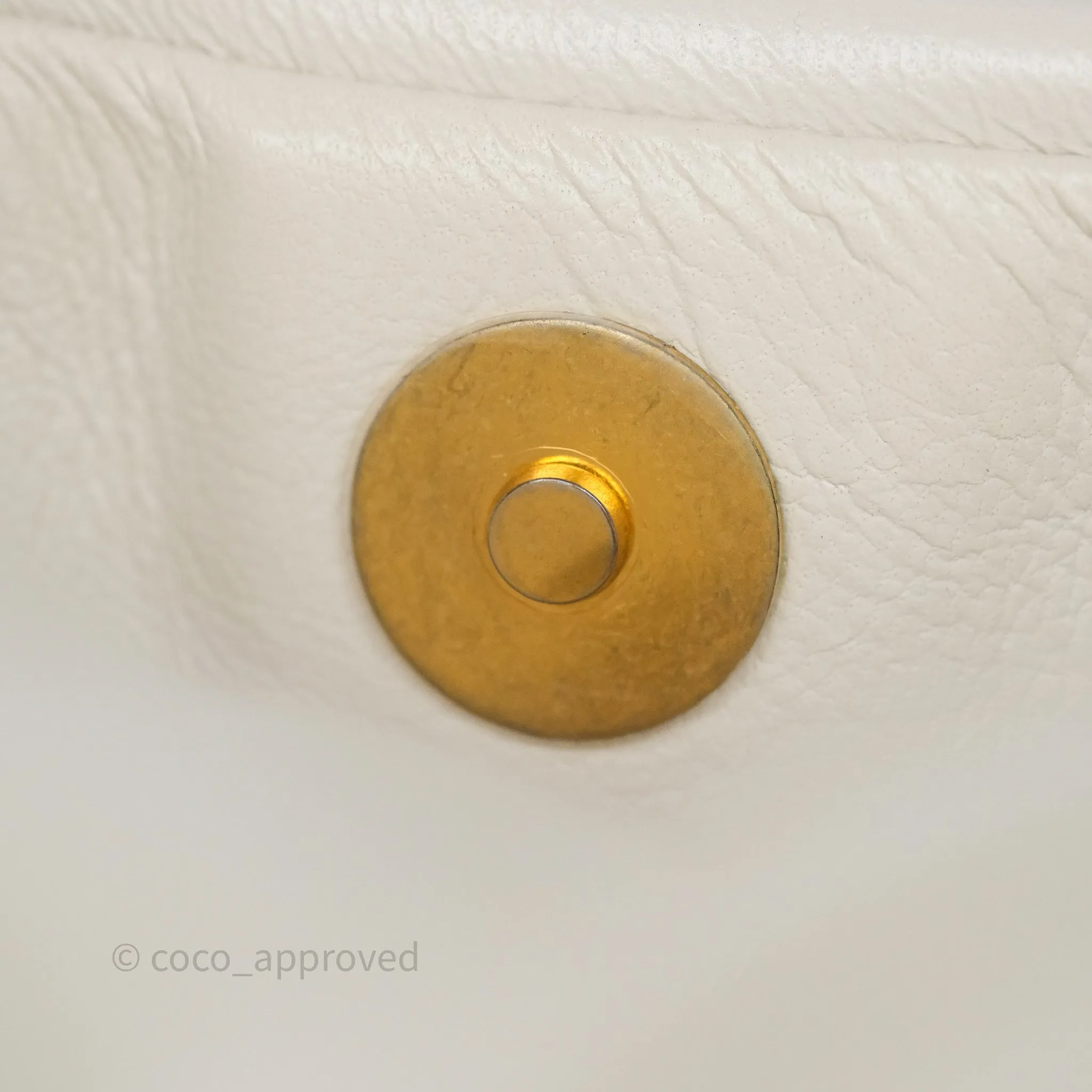 Chanel 19 Small Ivory Mixed Hardware