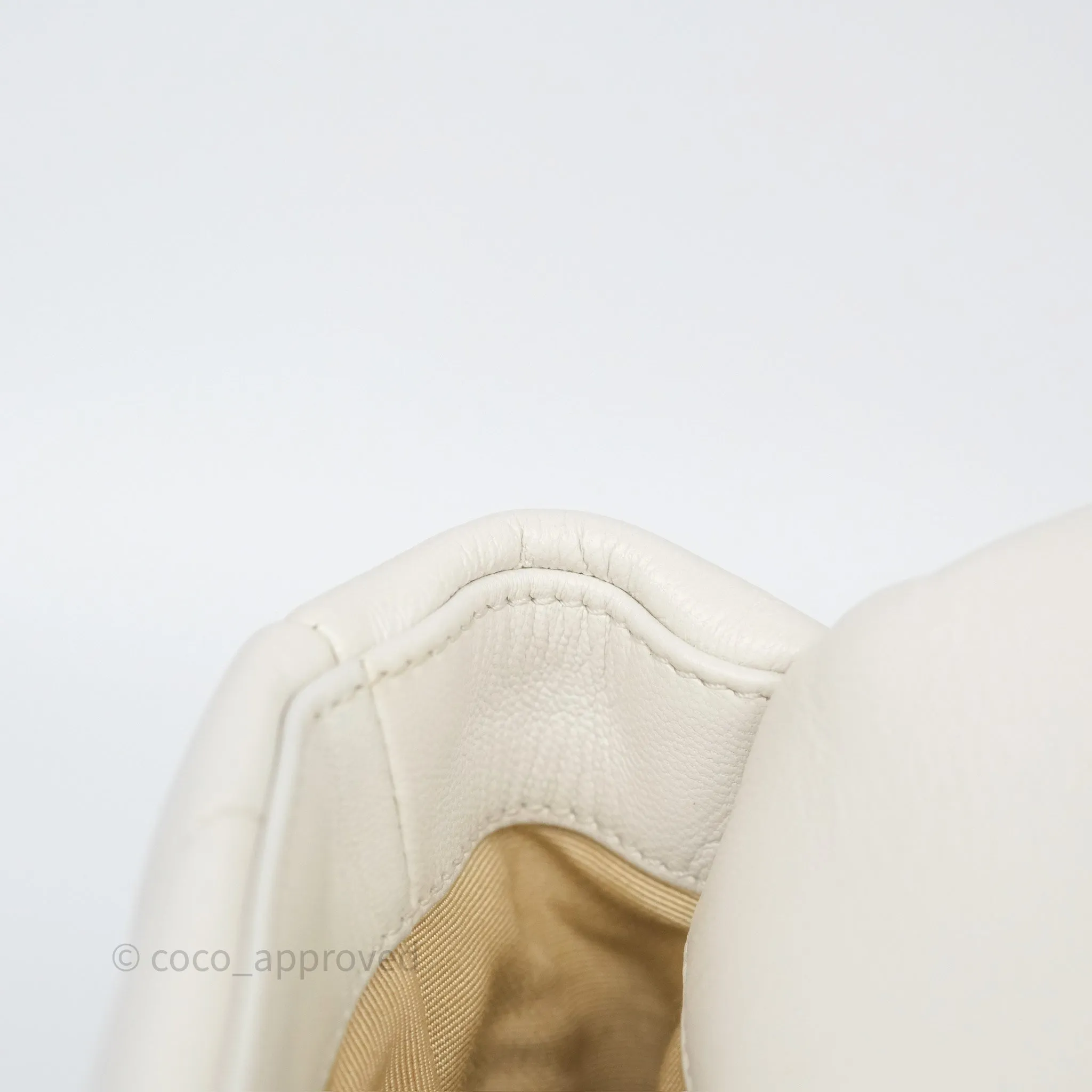 Chanel 19 Small Ivory Mixed Hardware