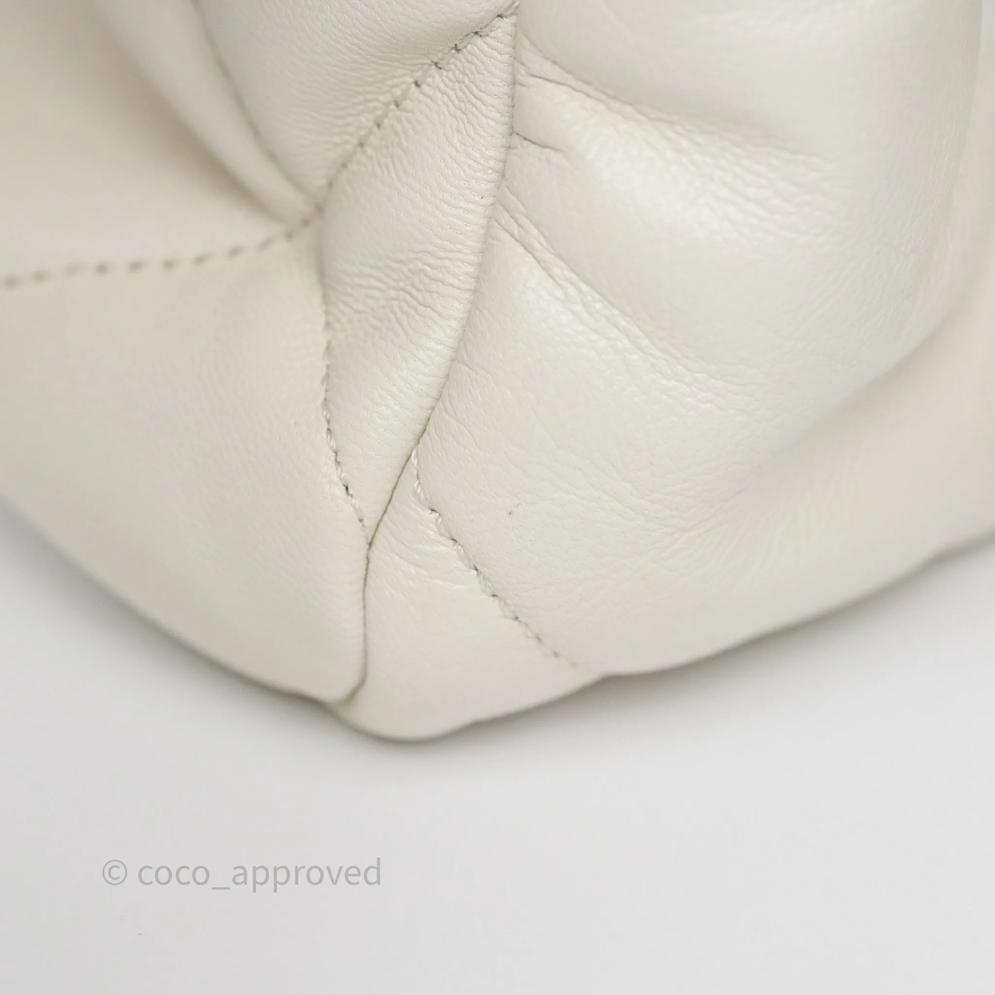 Chanel 19 Small Ivory Mixed Hardware