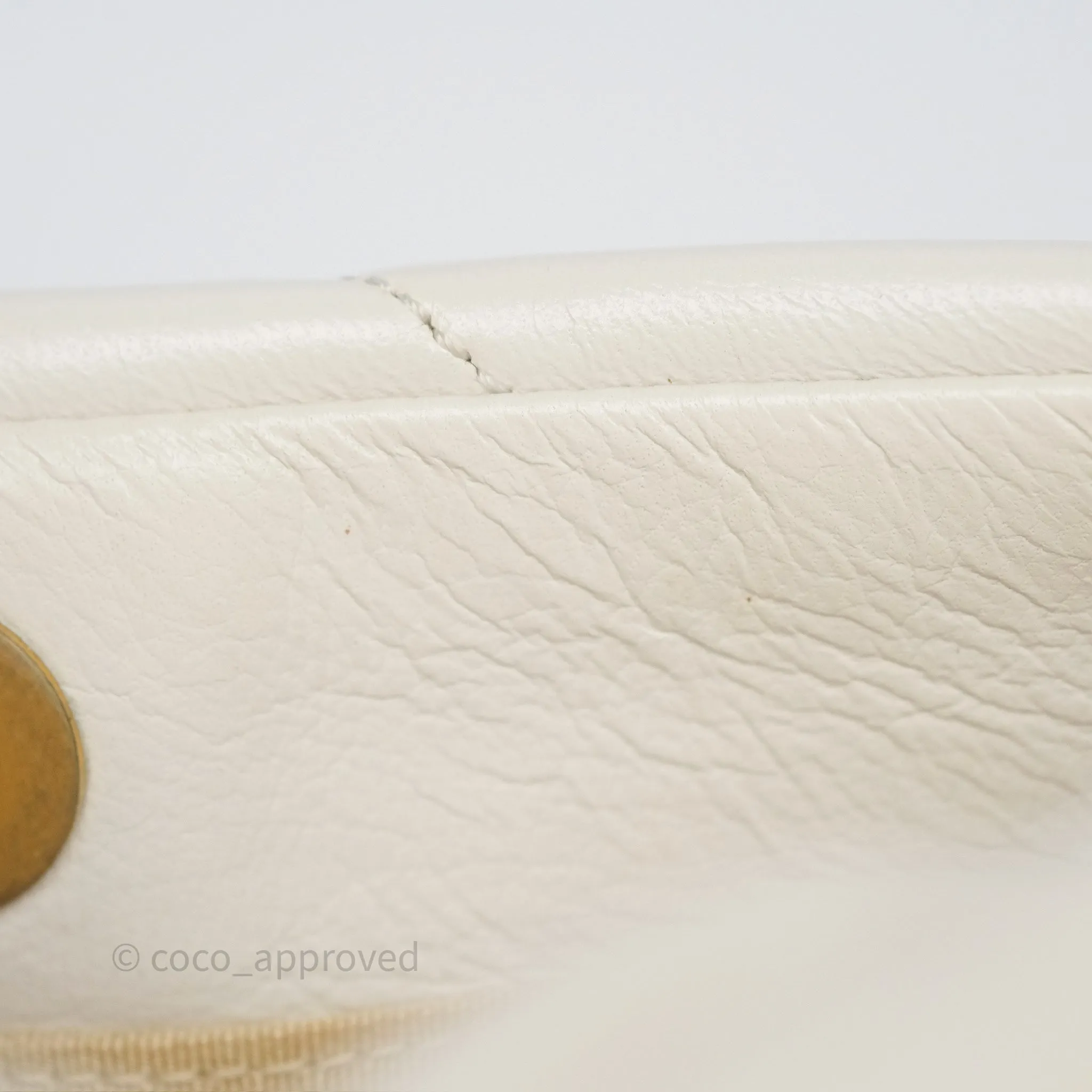 Chanel 19 Small Ivory Mixed Hardware
