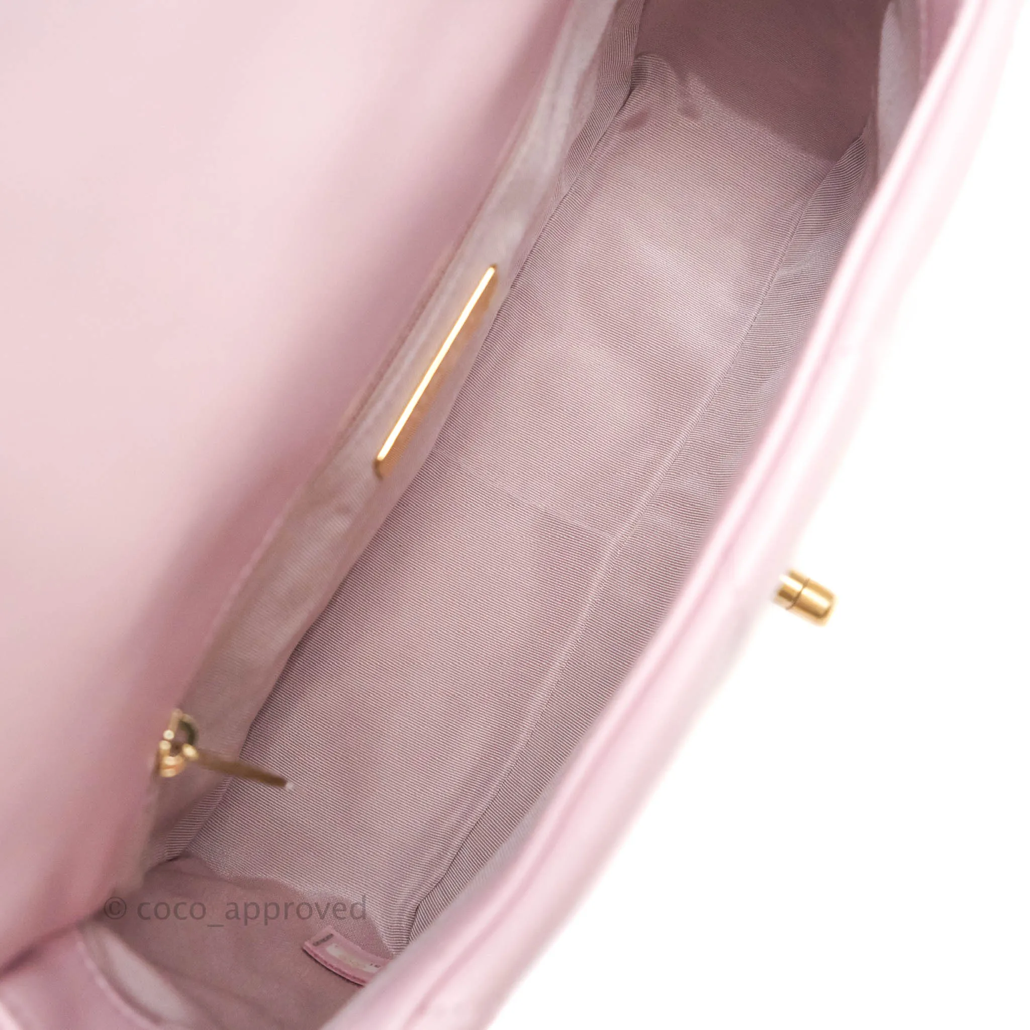 Chanel 19 Small Lilac Rose Claire Mixed Hardware