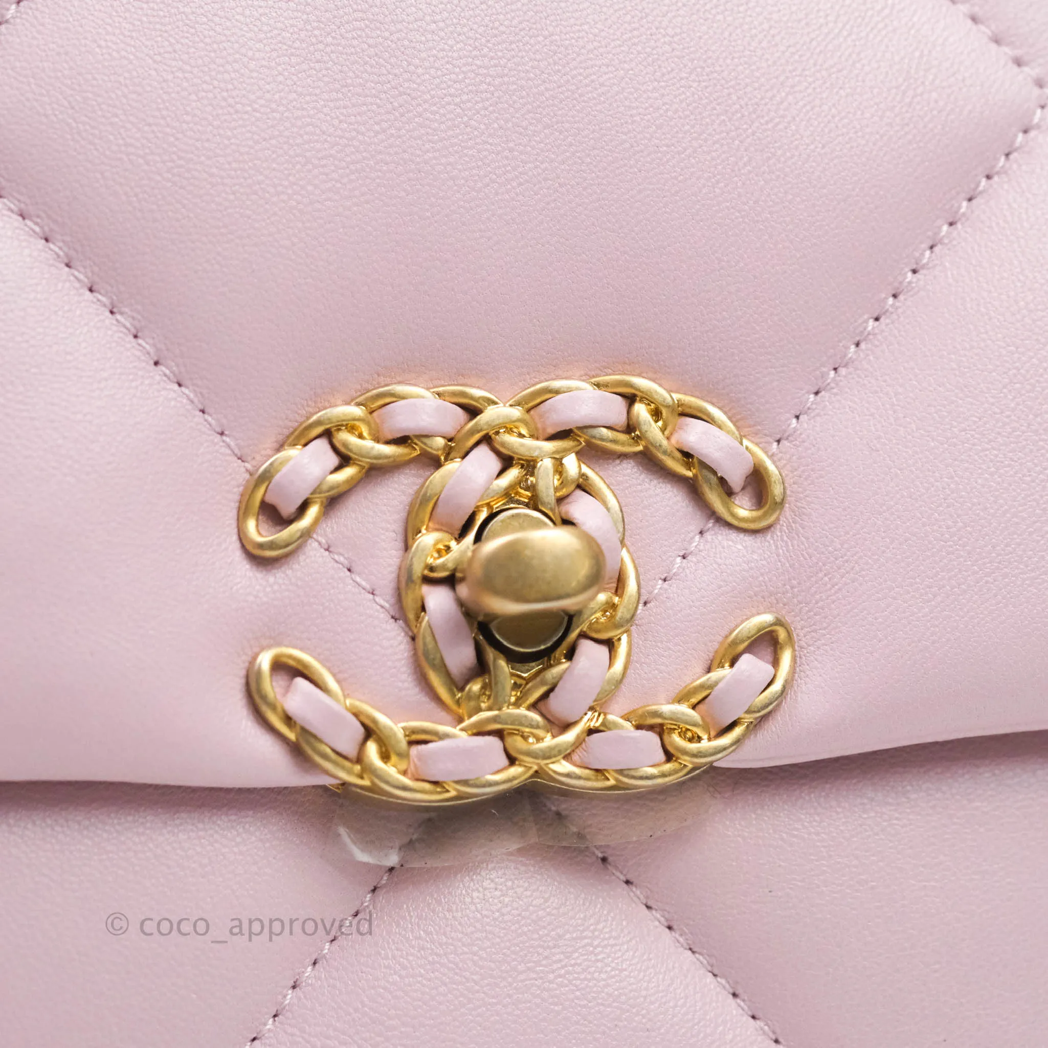 Chanel 19 Small Lilac Rose Claire Mixed Hardware